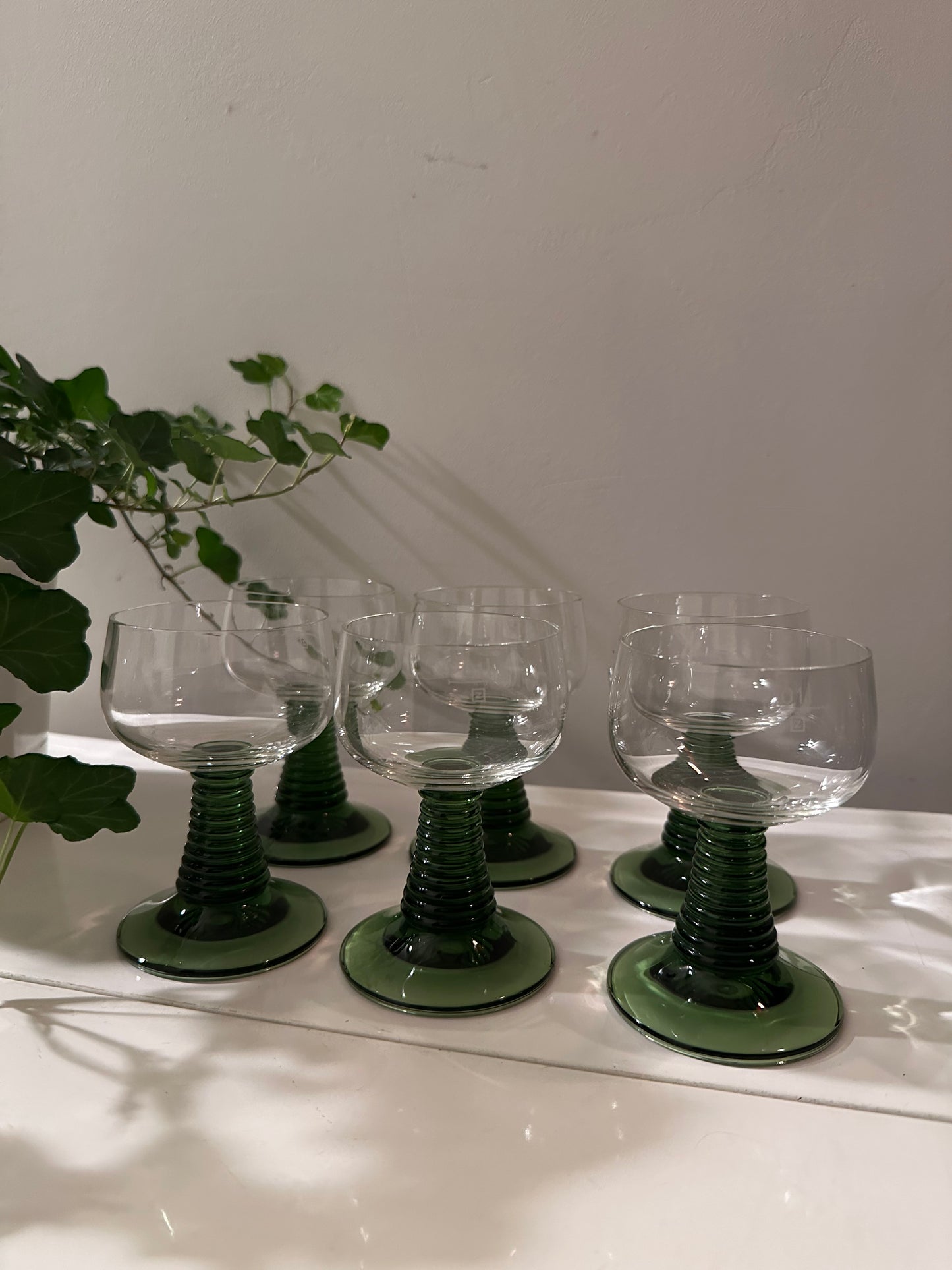 Roemer Moezel glazen jaren 70