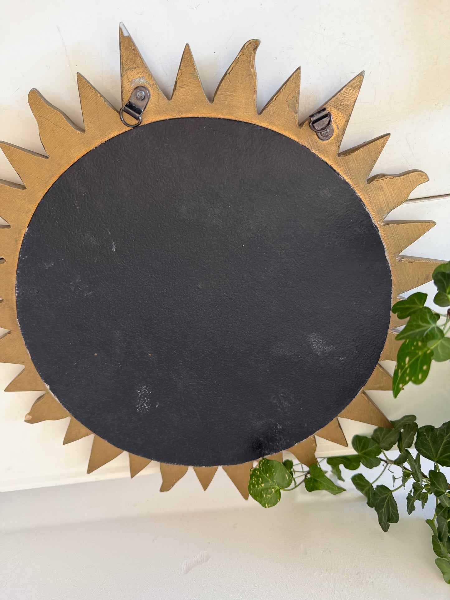 Zonnespiegel goudkleurig