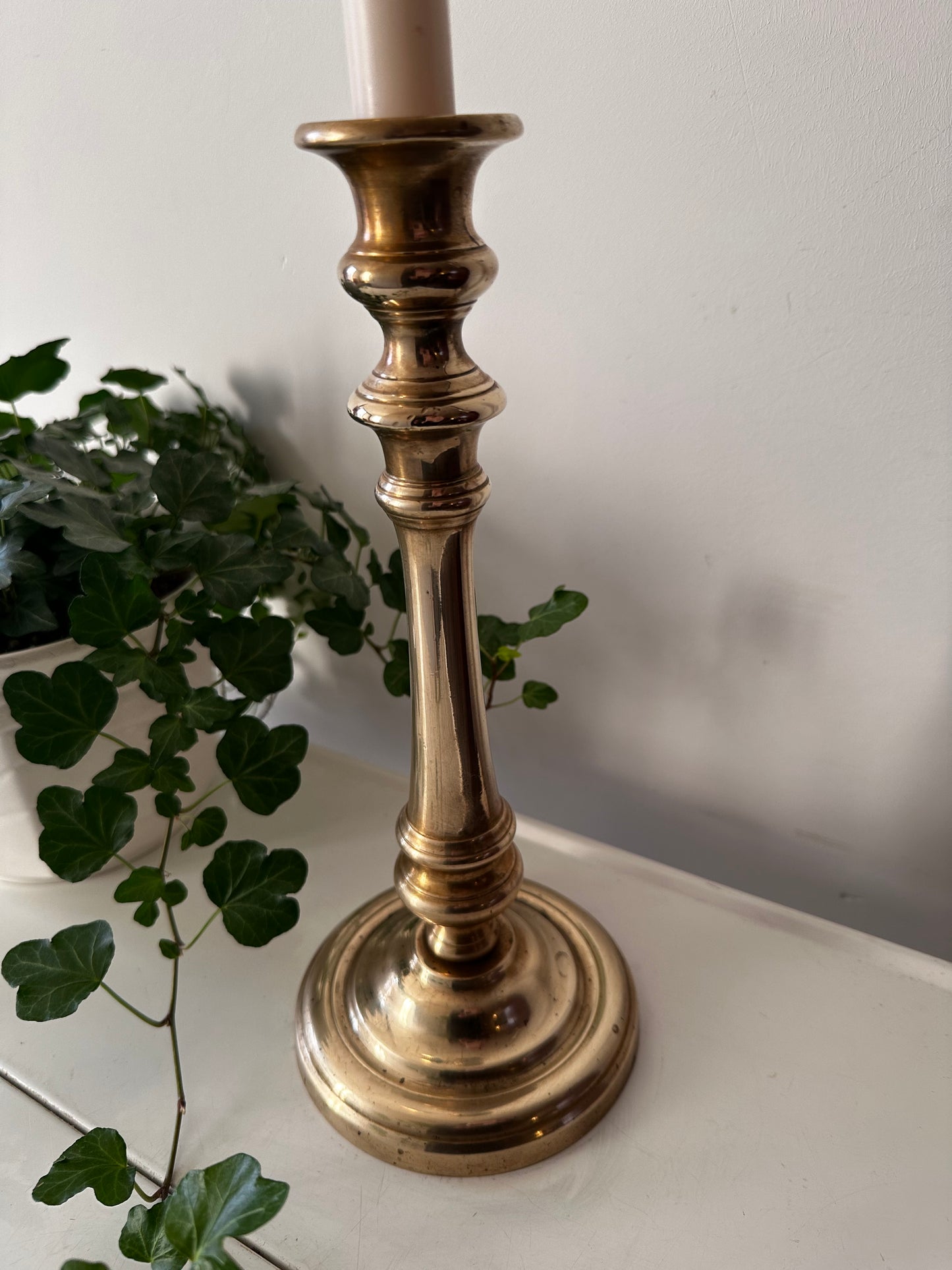 Messing vintage kandelaar