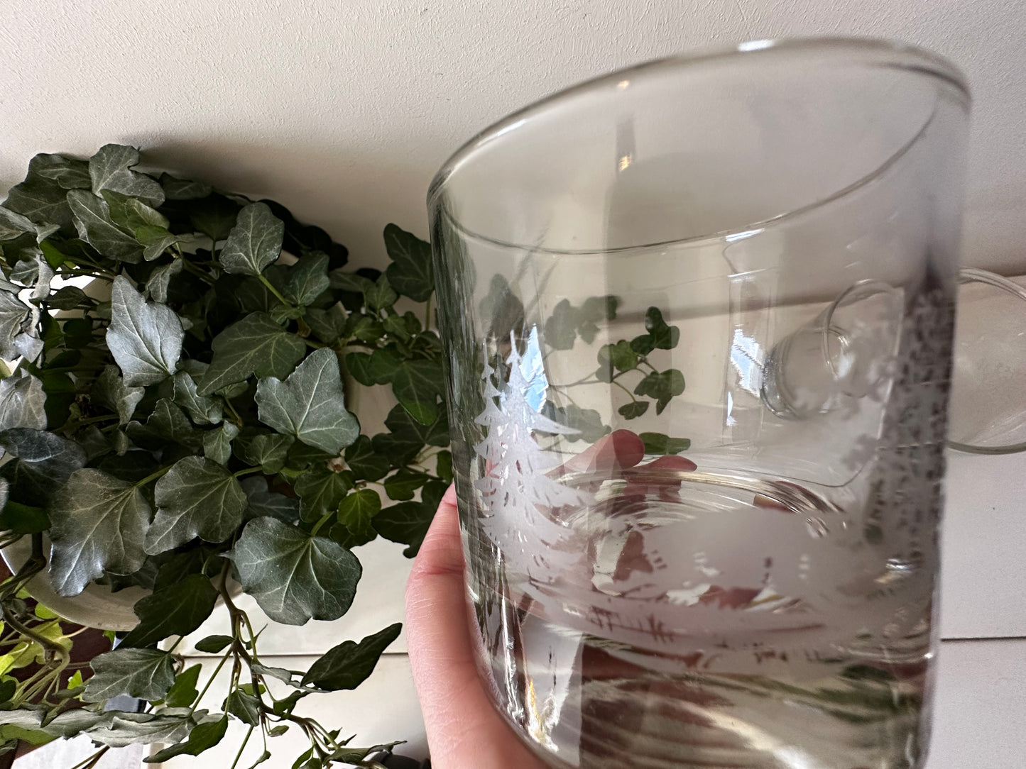 2 kristallen whiskey glazen