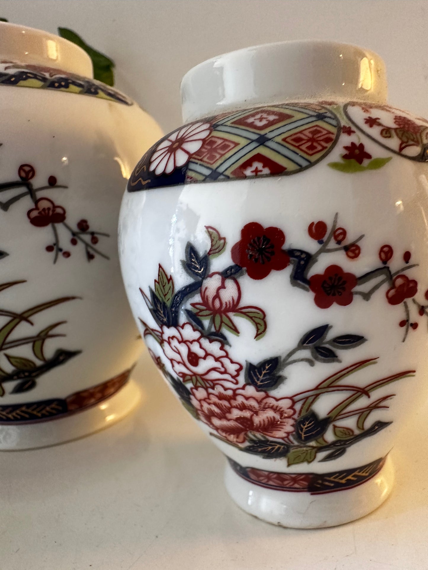 Vintage Imari Stijl Vaasjes