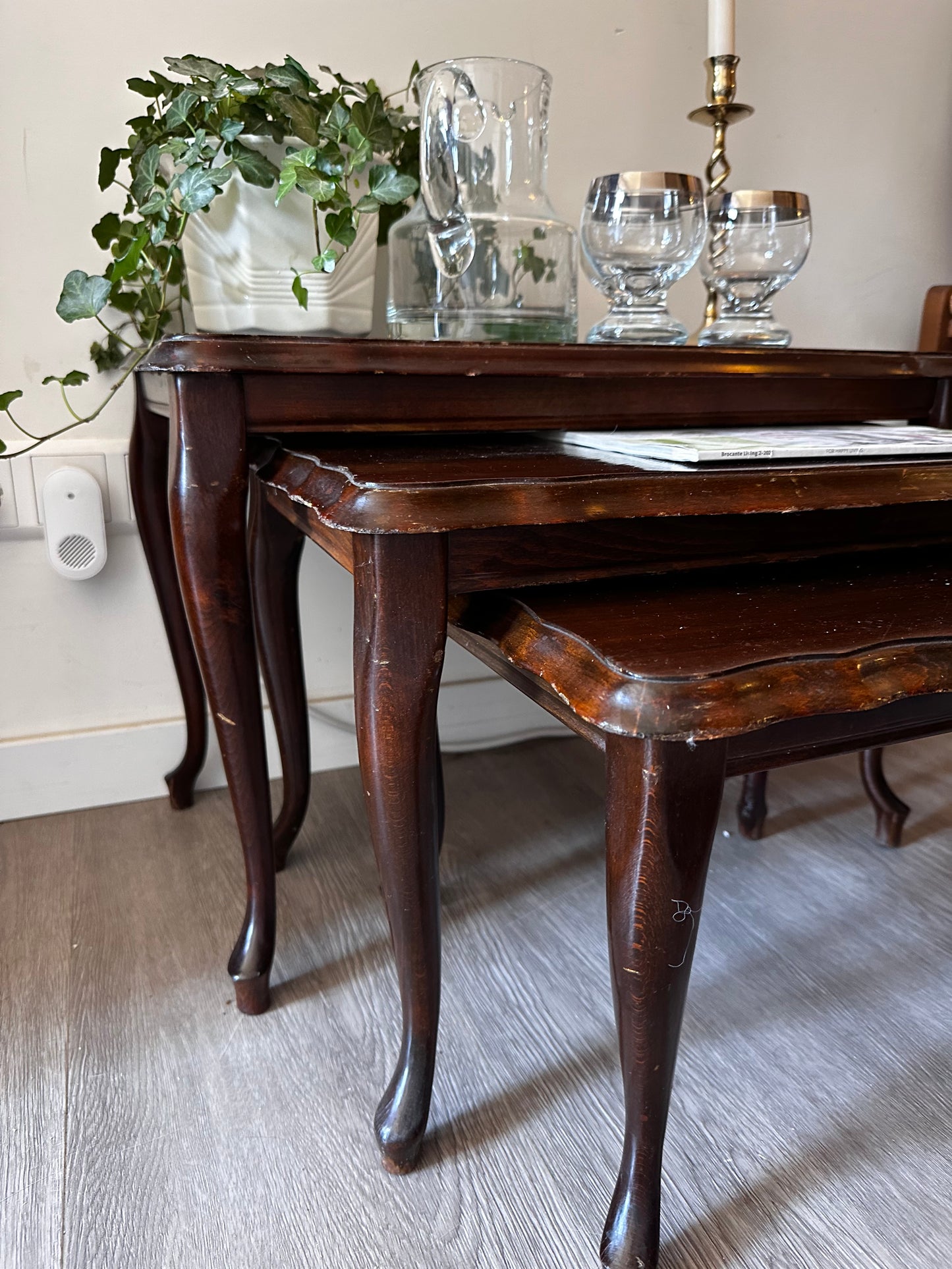 Nesting tables 3 bijzettafeltjes