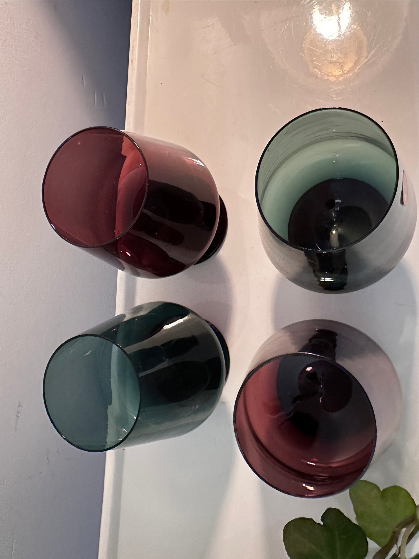 Vintage Jaren 70 likeurglaasjes