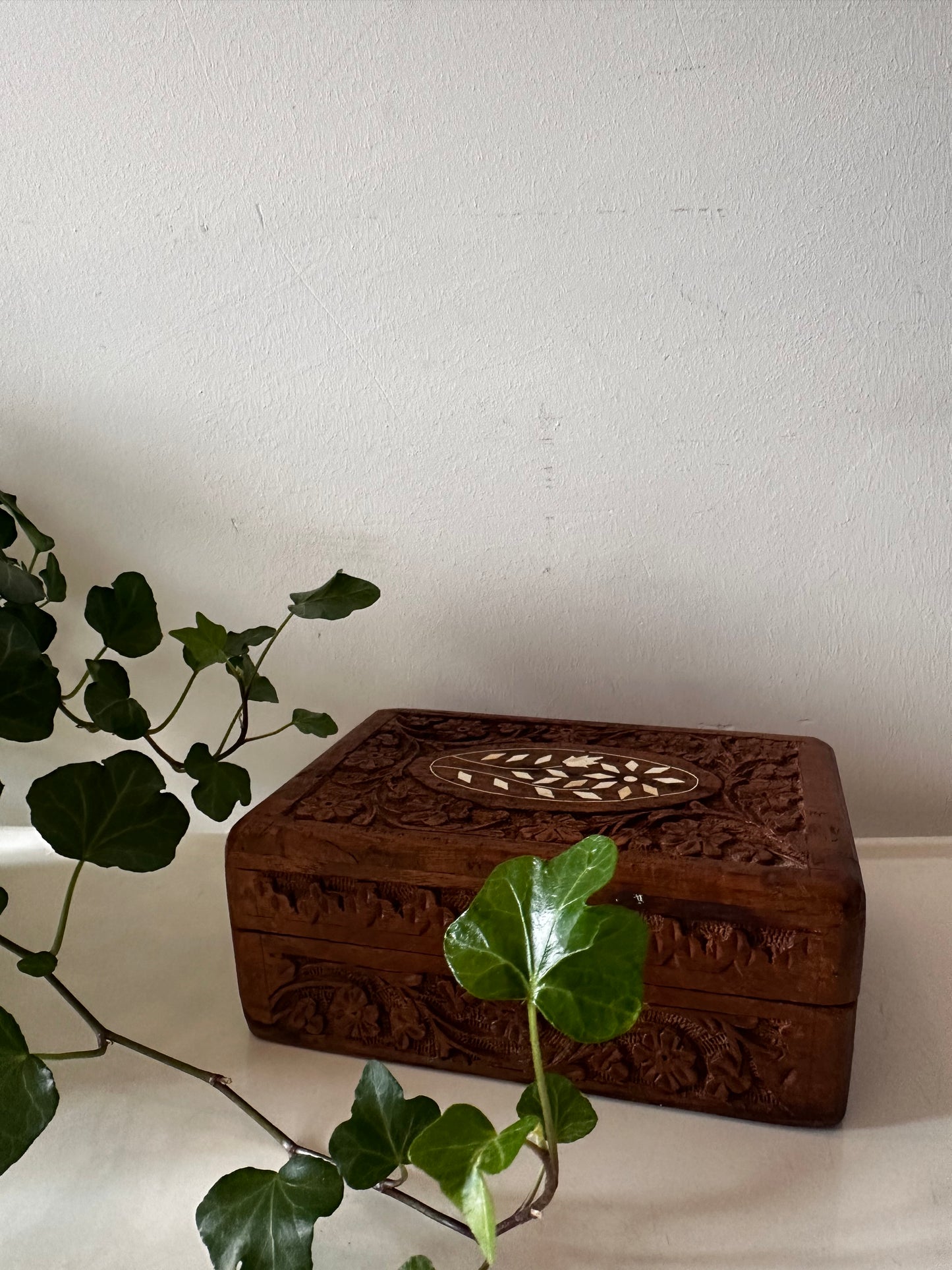 Vintage houten doosje