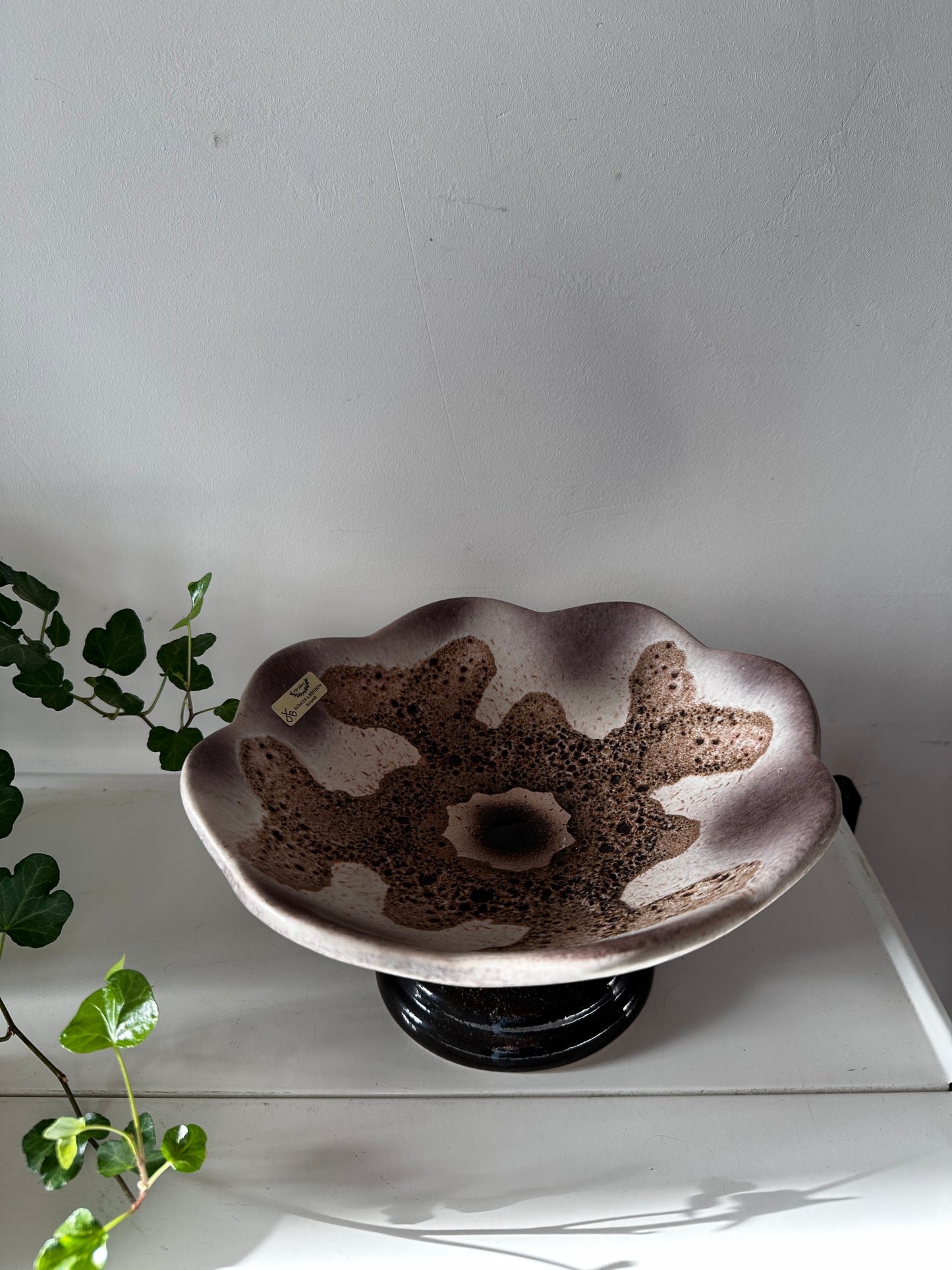 West Germany Dümler & Breiden schaal keramiek jaren 70