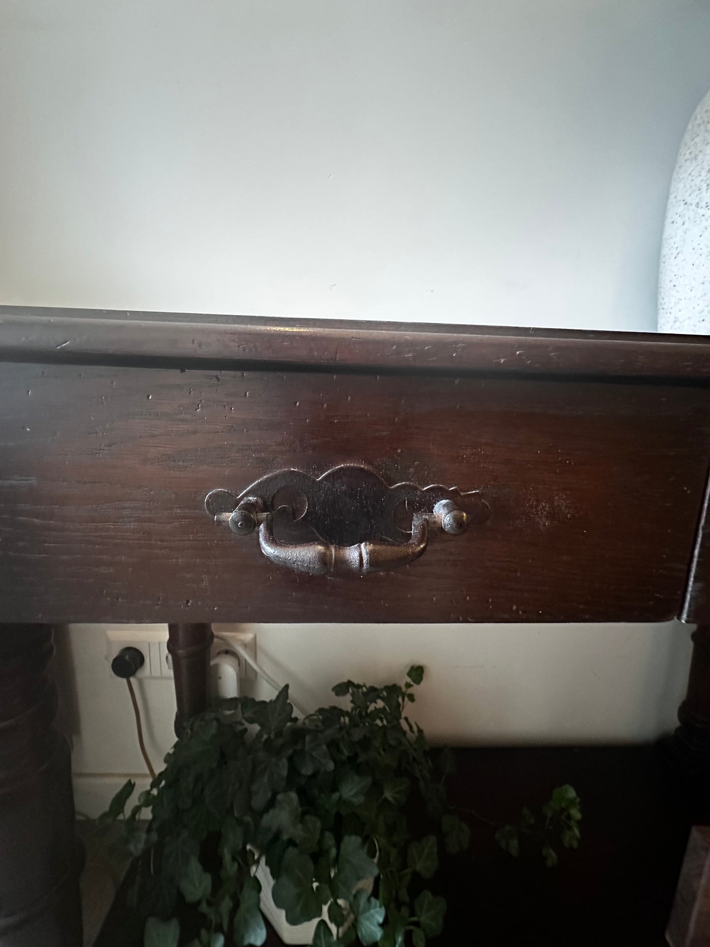 Vintage halkastje sidetable