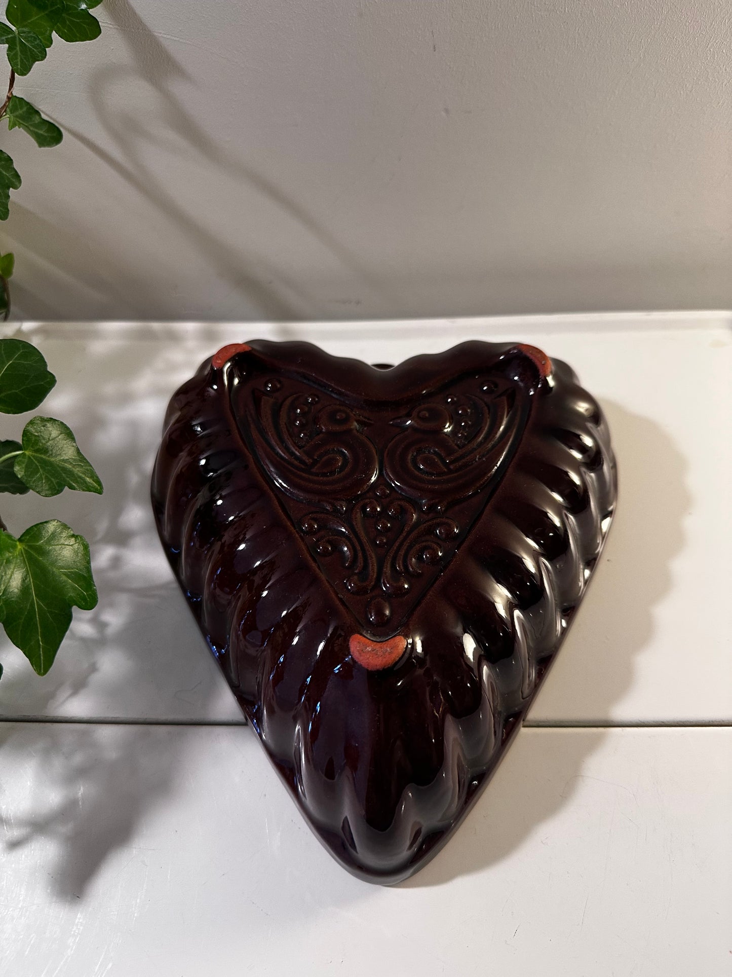 Keramieken hartvormige bakvorm