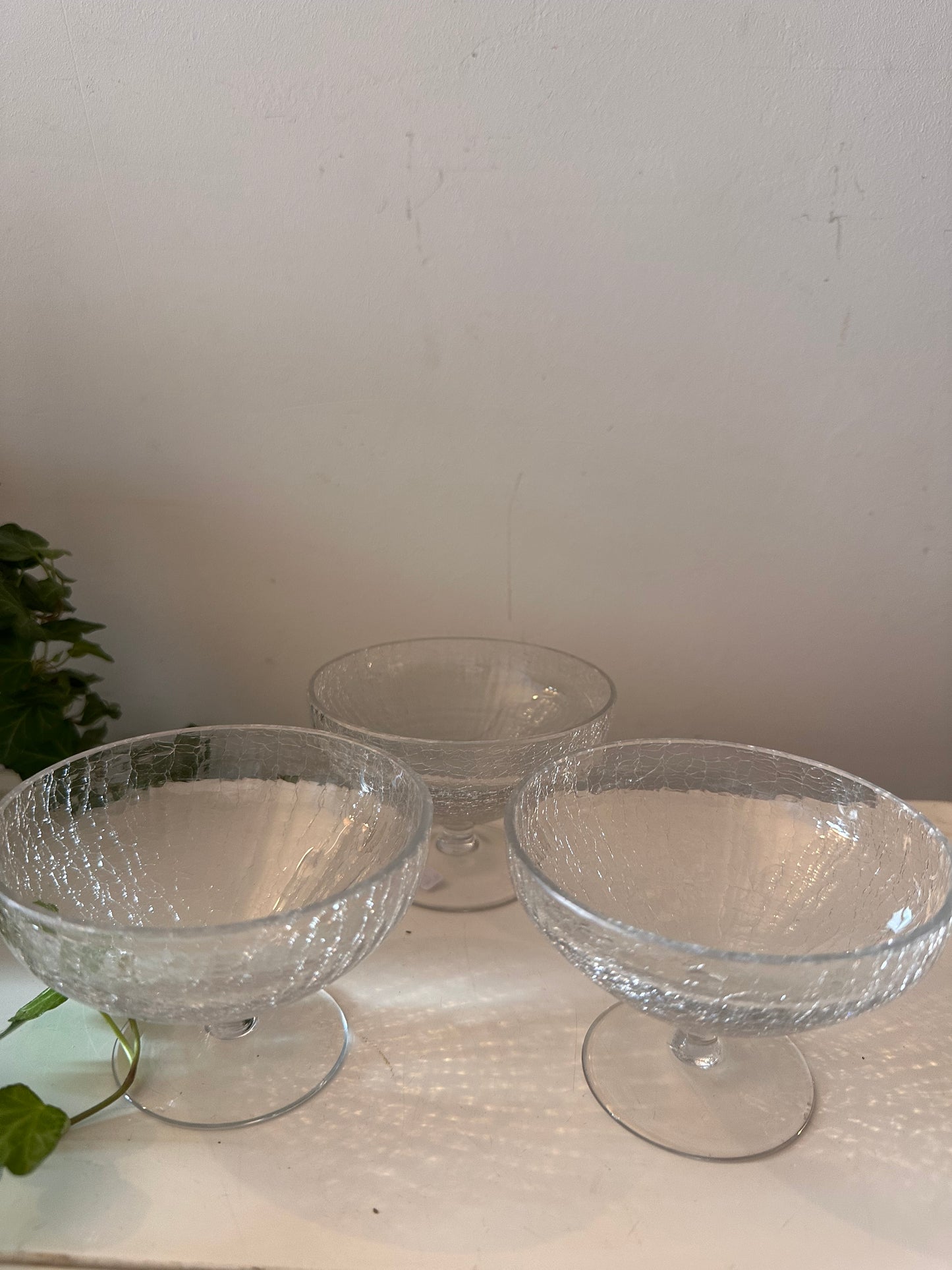 Set van 3 dessert schaaltjes