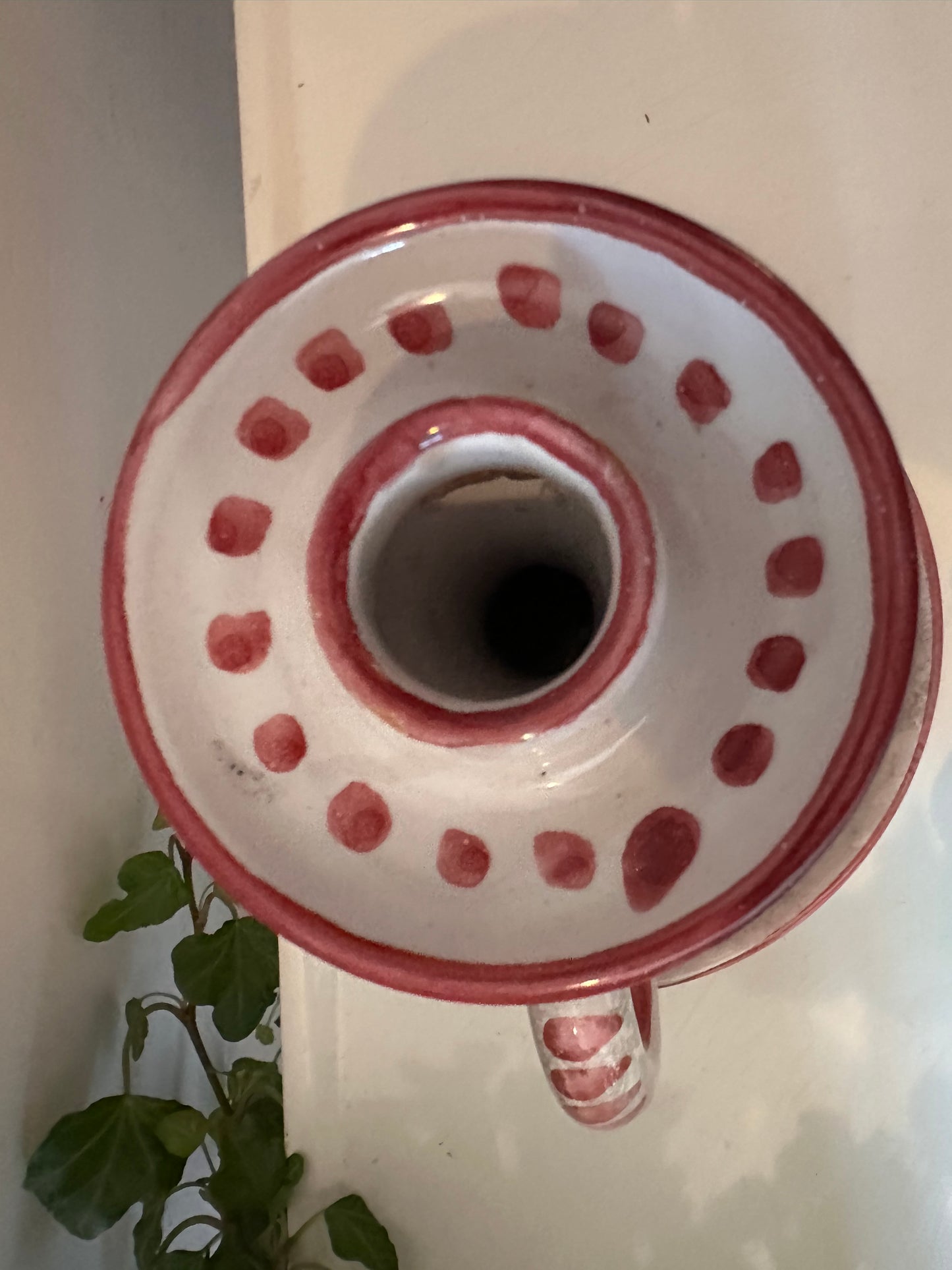 Italiaans keramieken kandelaar