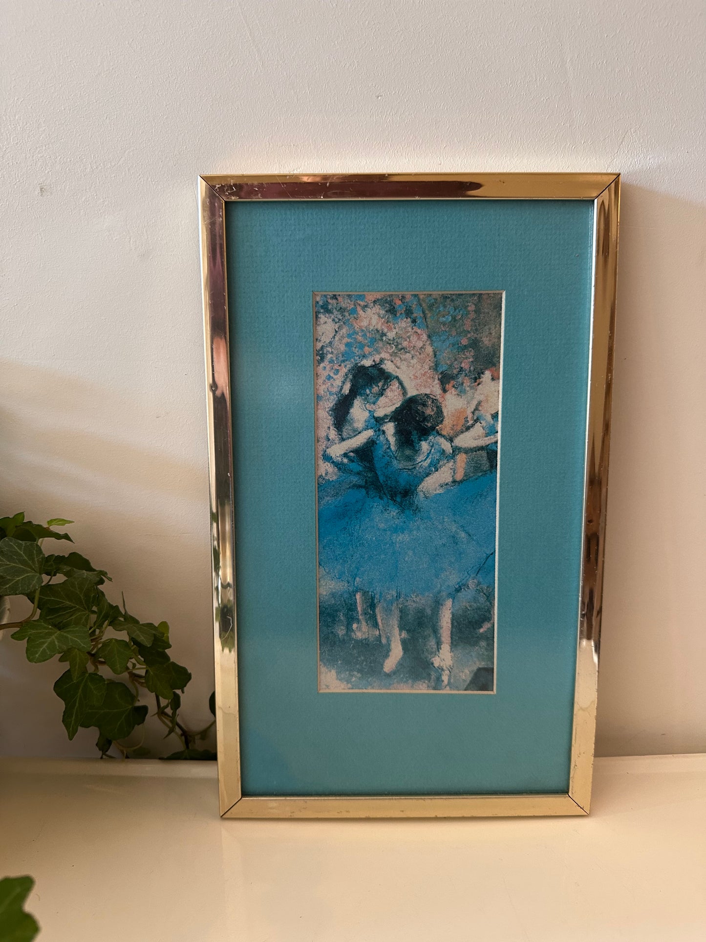 Prent met ballerina’s in lijst