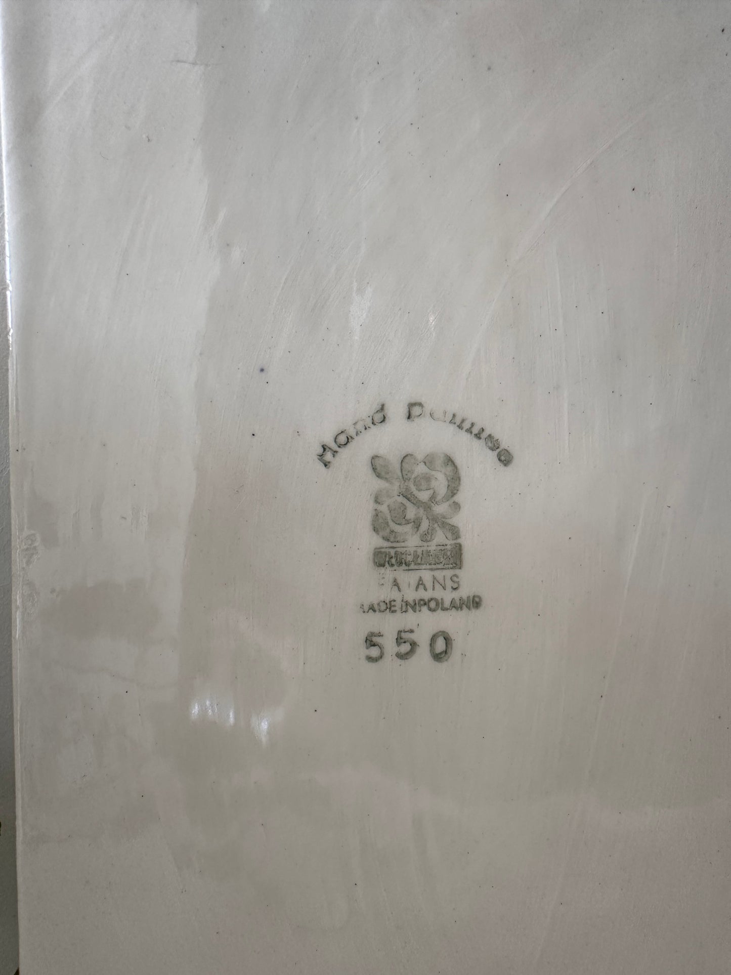 Keramiek wandbordje jaren 70