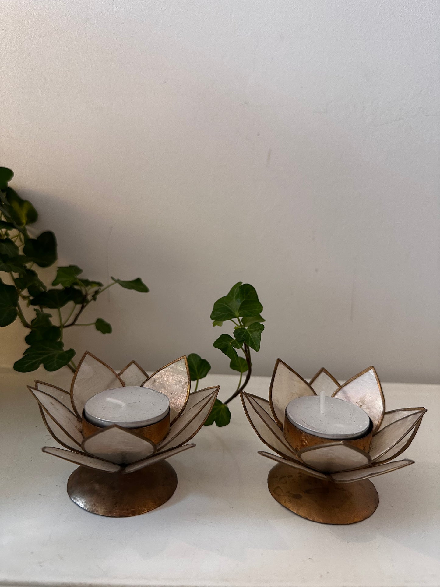 Messing met Cadiz kandelaartjes