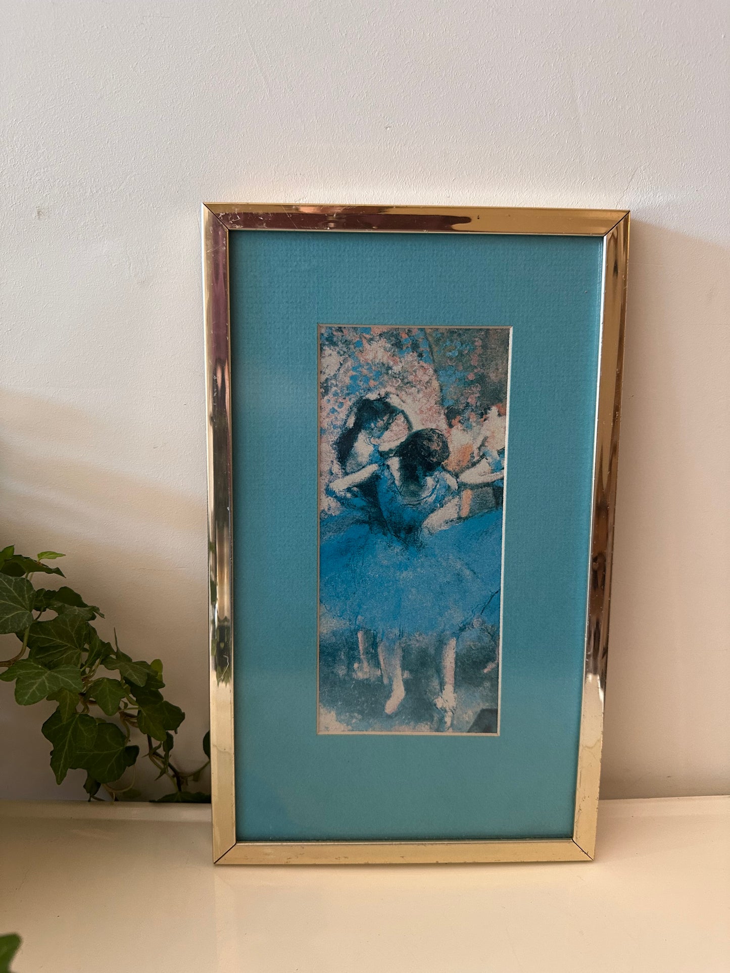 Prent met ballerina’s in lijst