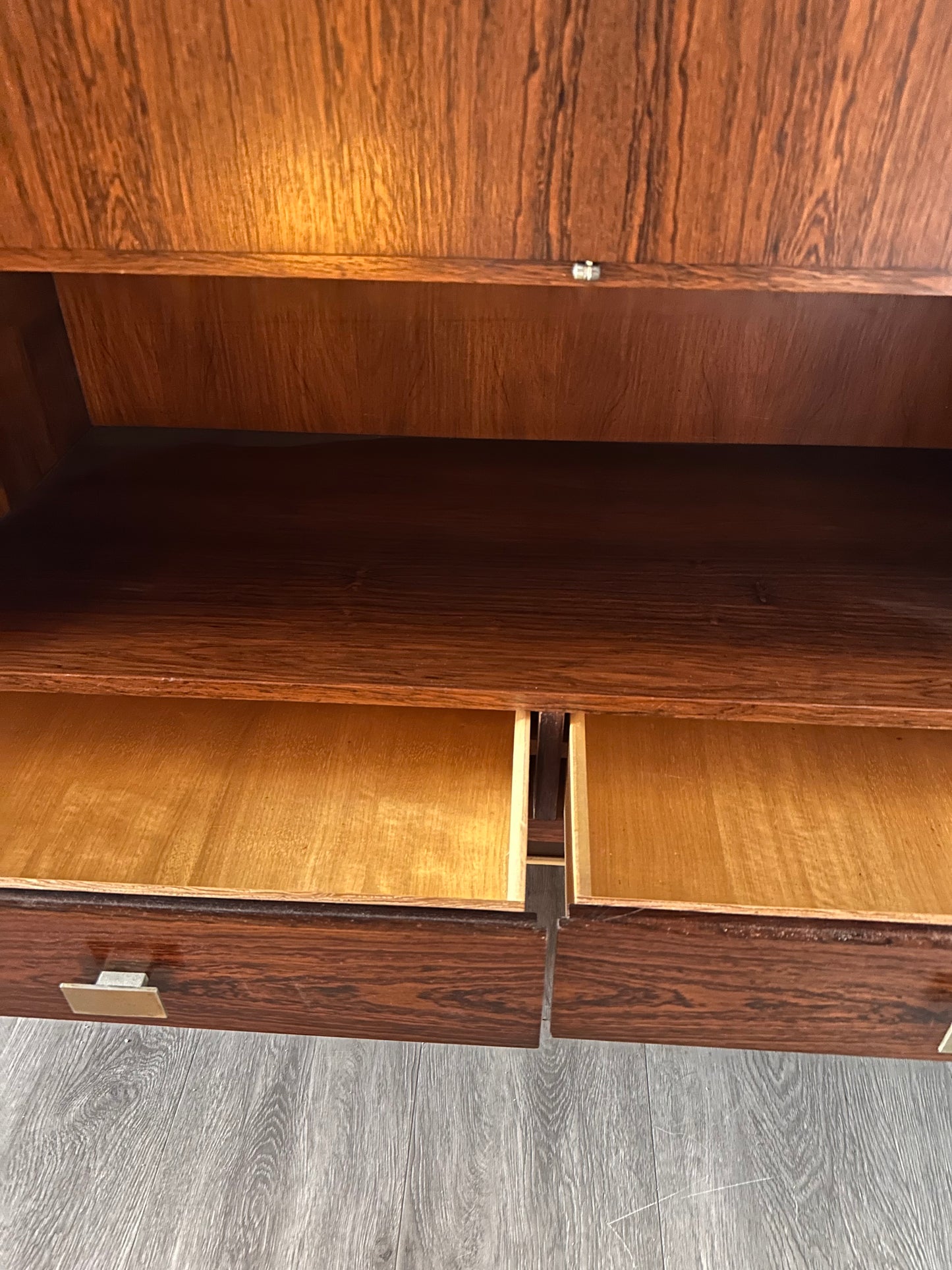 Mid Century Low Board kast