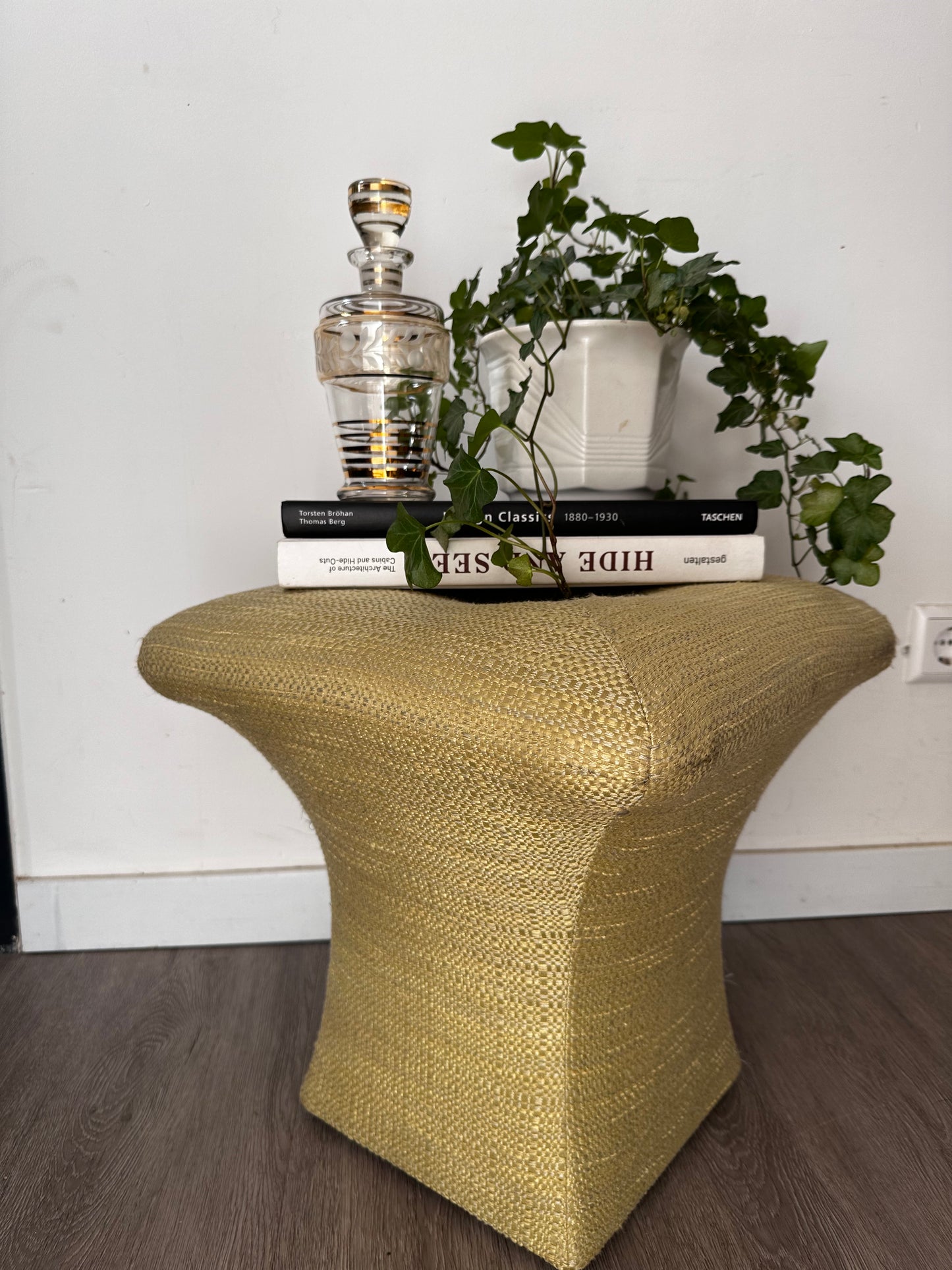 Mushroom Stokking Poef Jaren 70