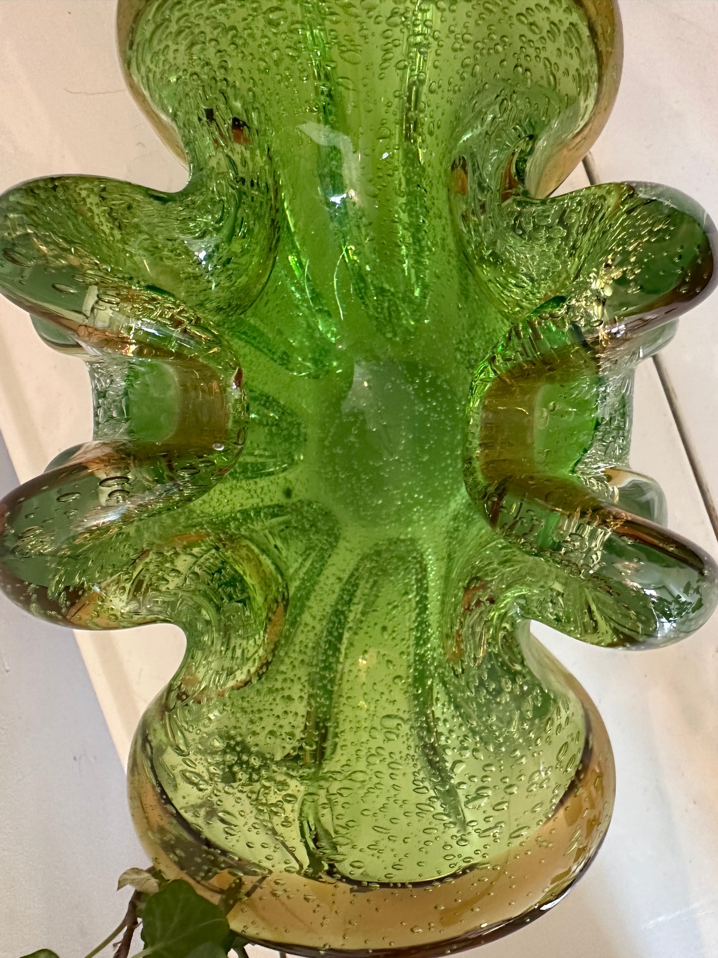 Zware Murano glazen schaal