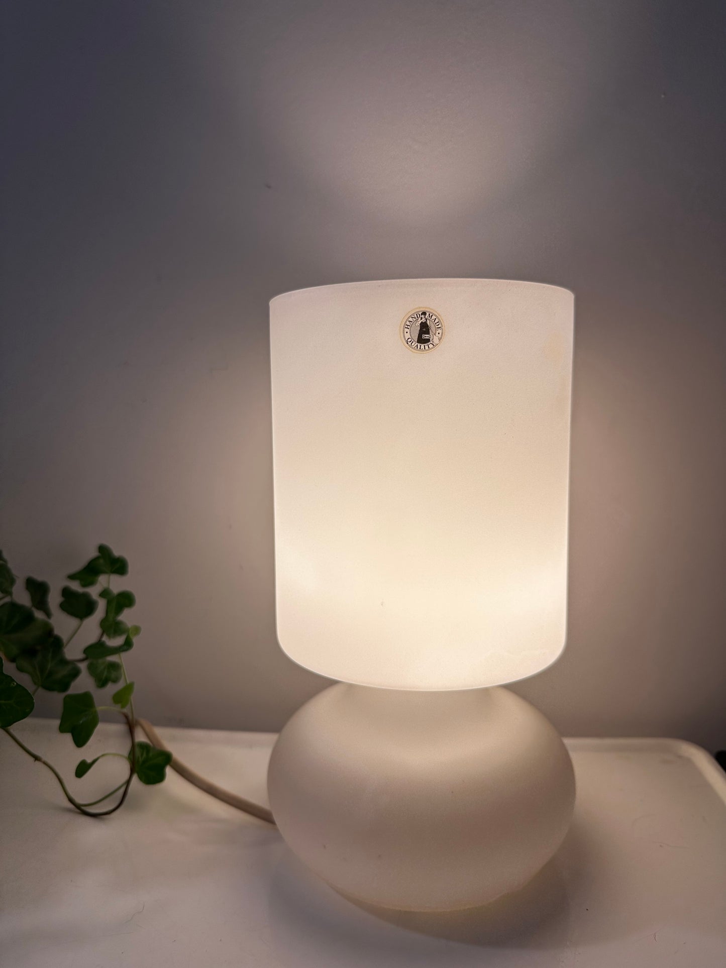 Vintage Ikea Lykta lamp wit