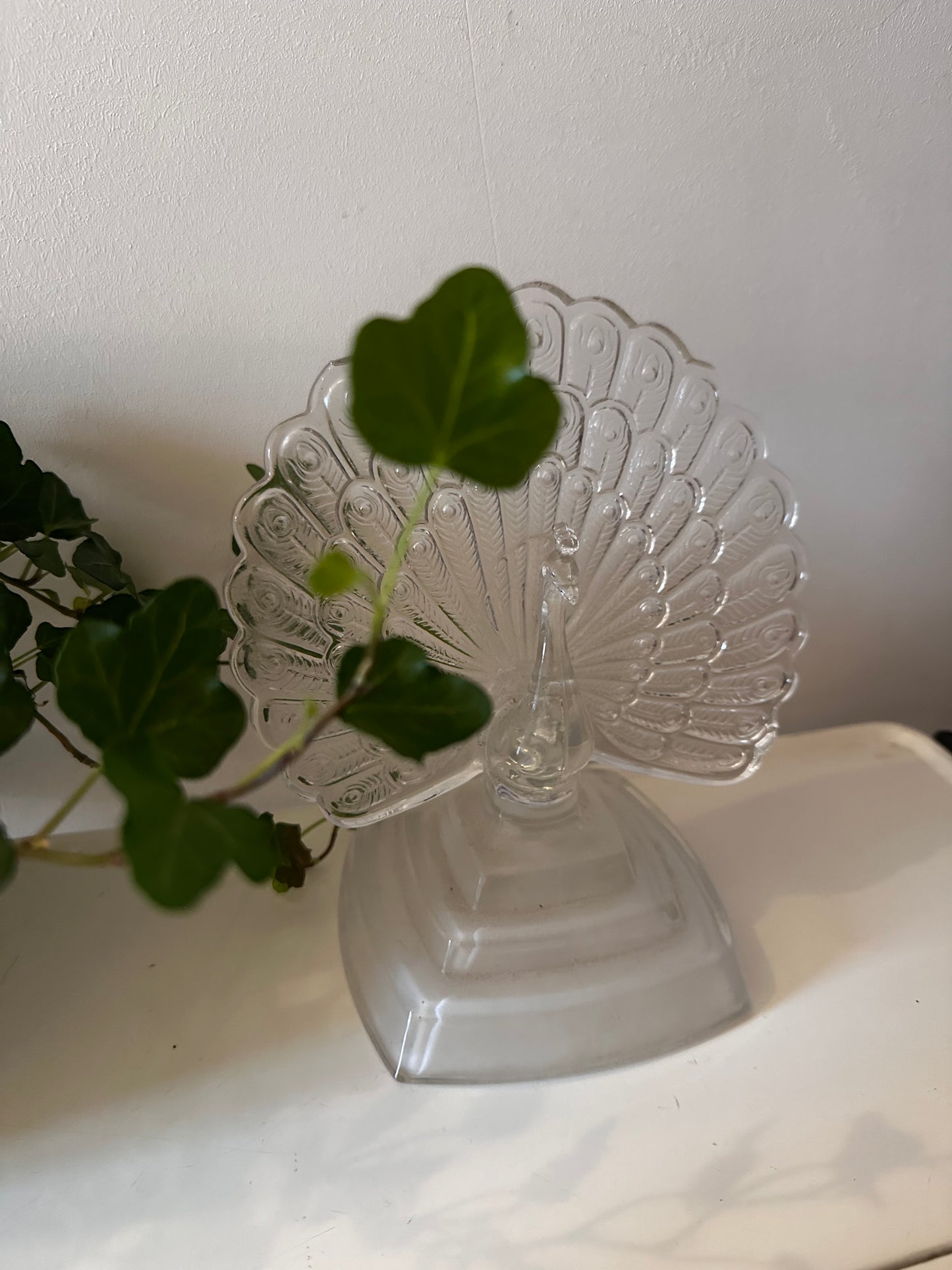 Cristal D’Argue kristal glazen pauw