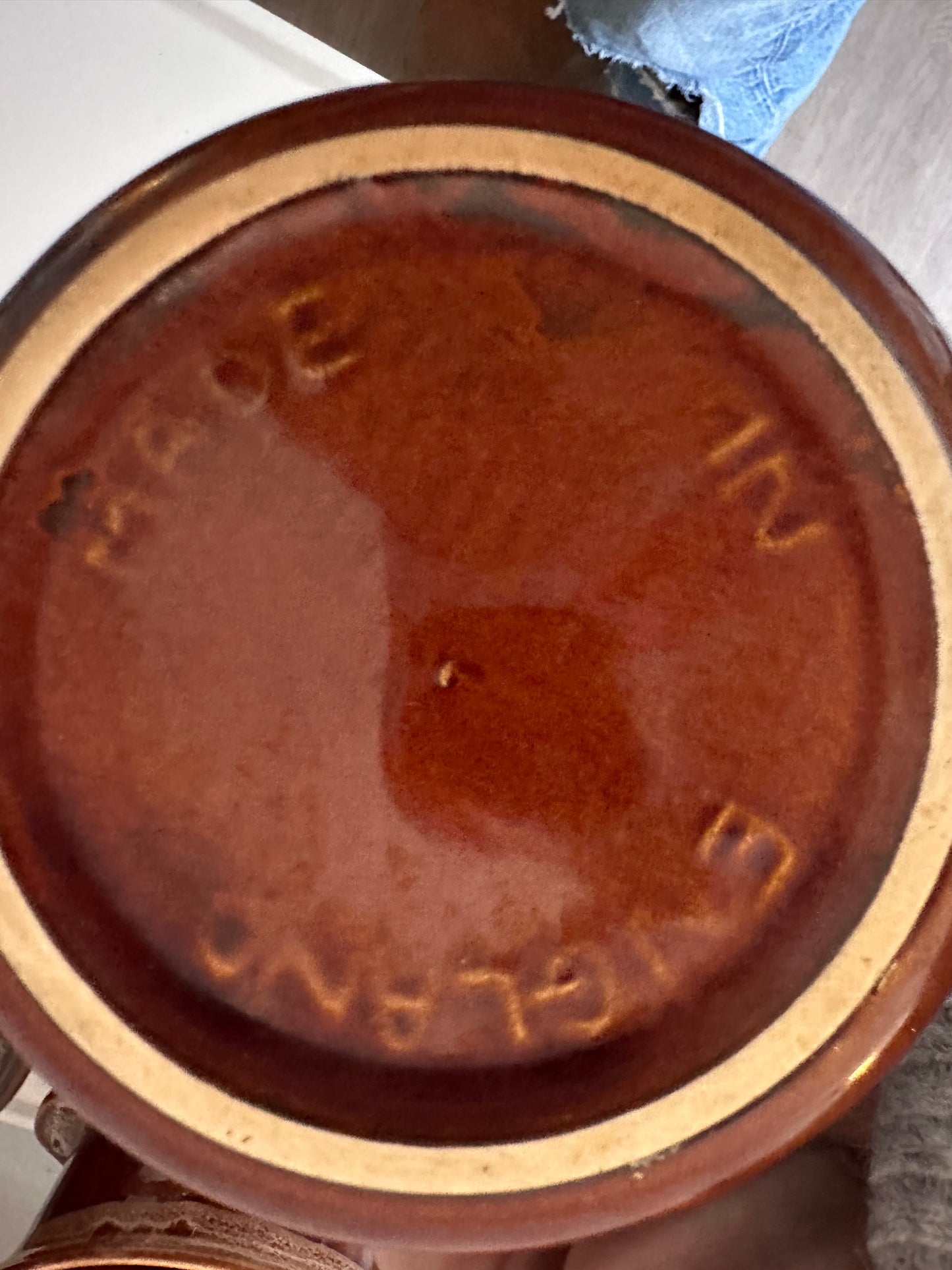 Set van 6 soepenkommen met borden jaren 70