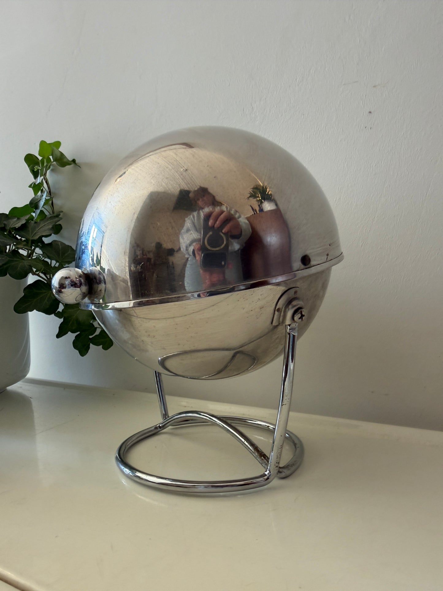Chrome voorraadpot suikerpot