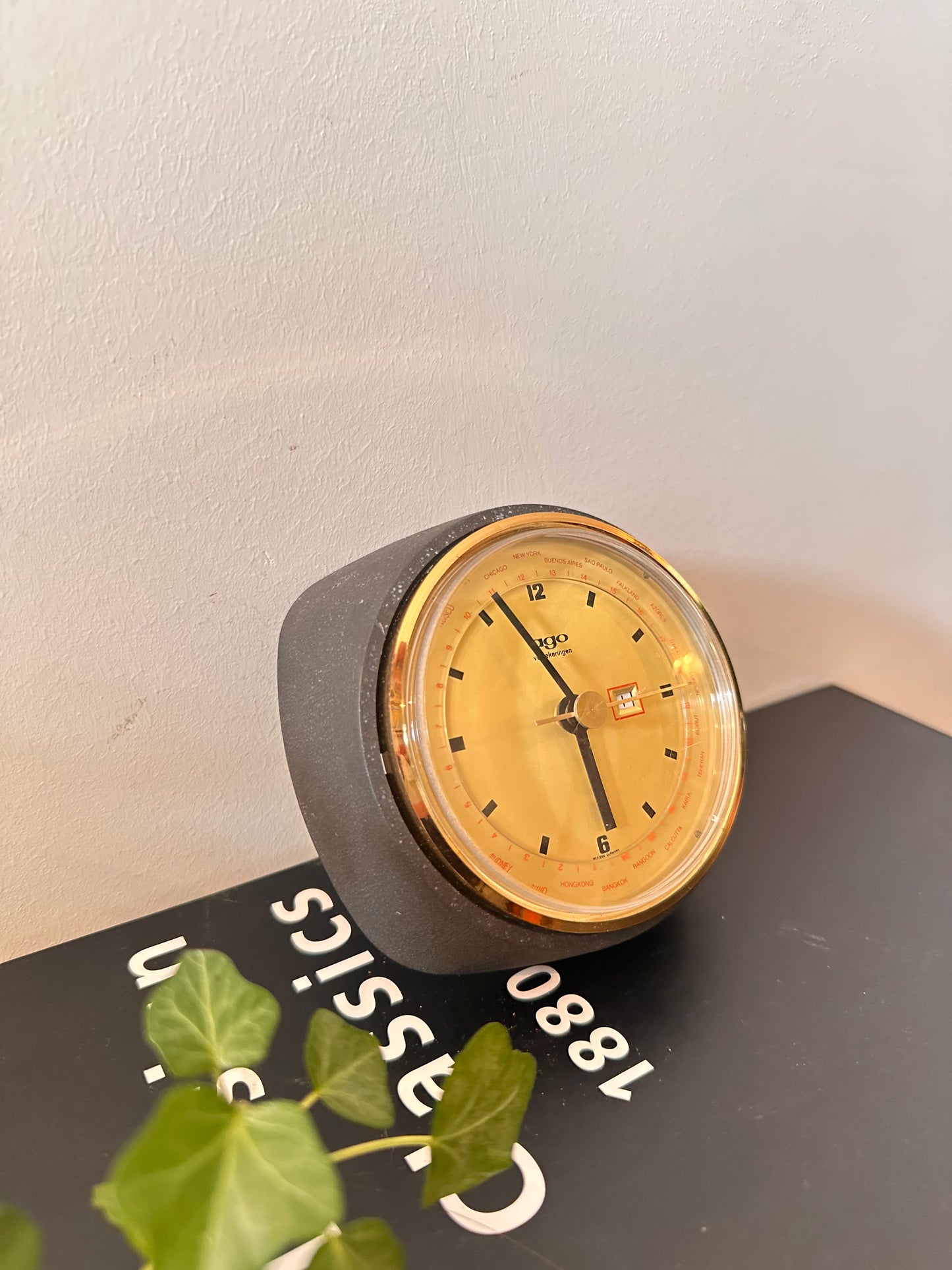 Wereldklokje jaren 70