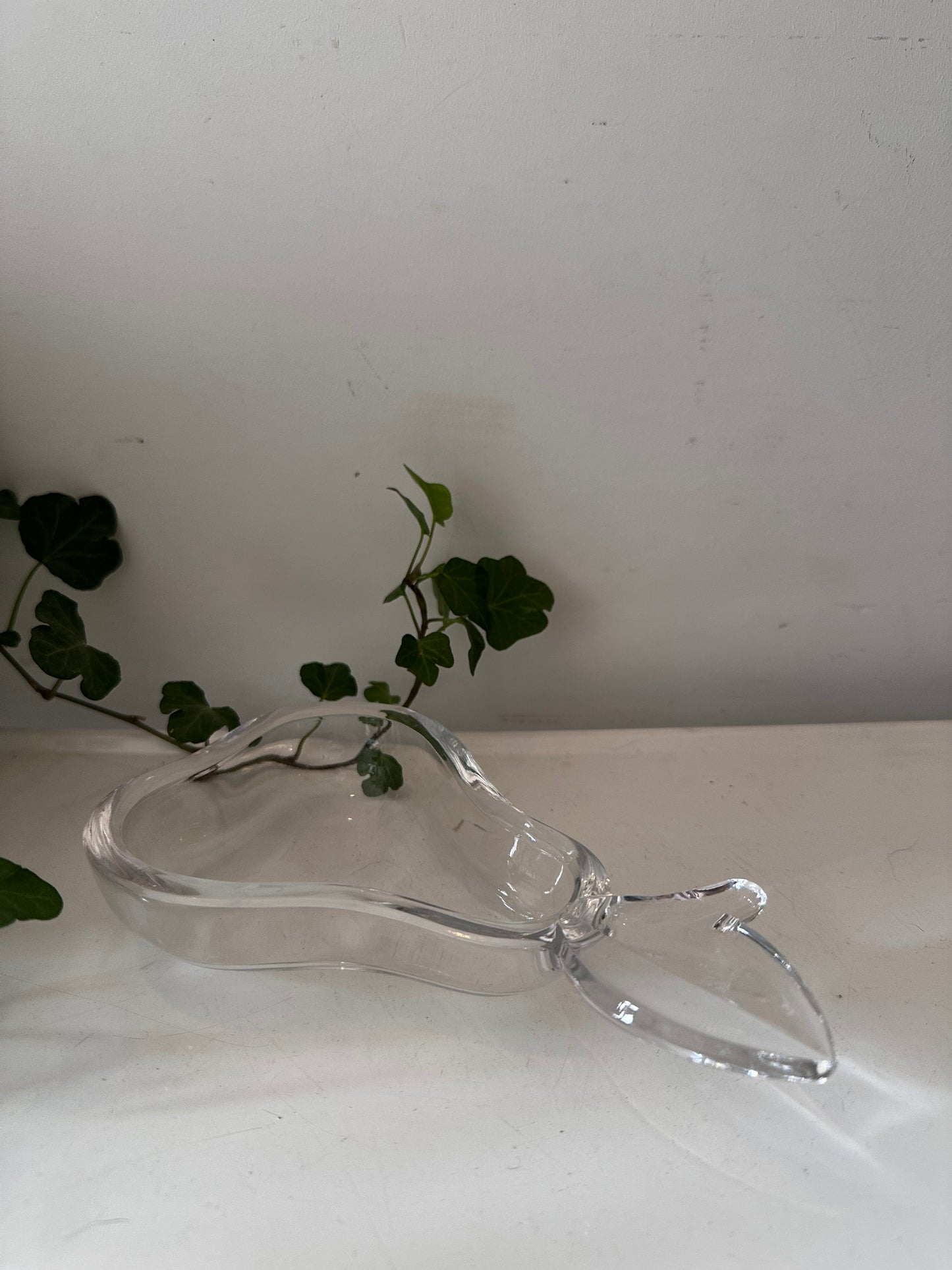 Glazen schaaltje vorm van een appel