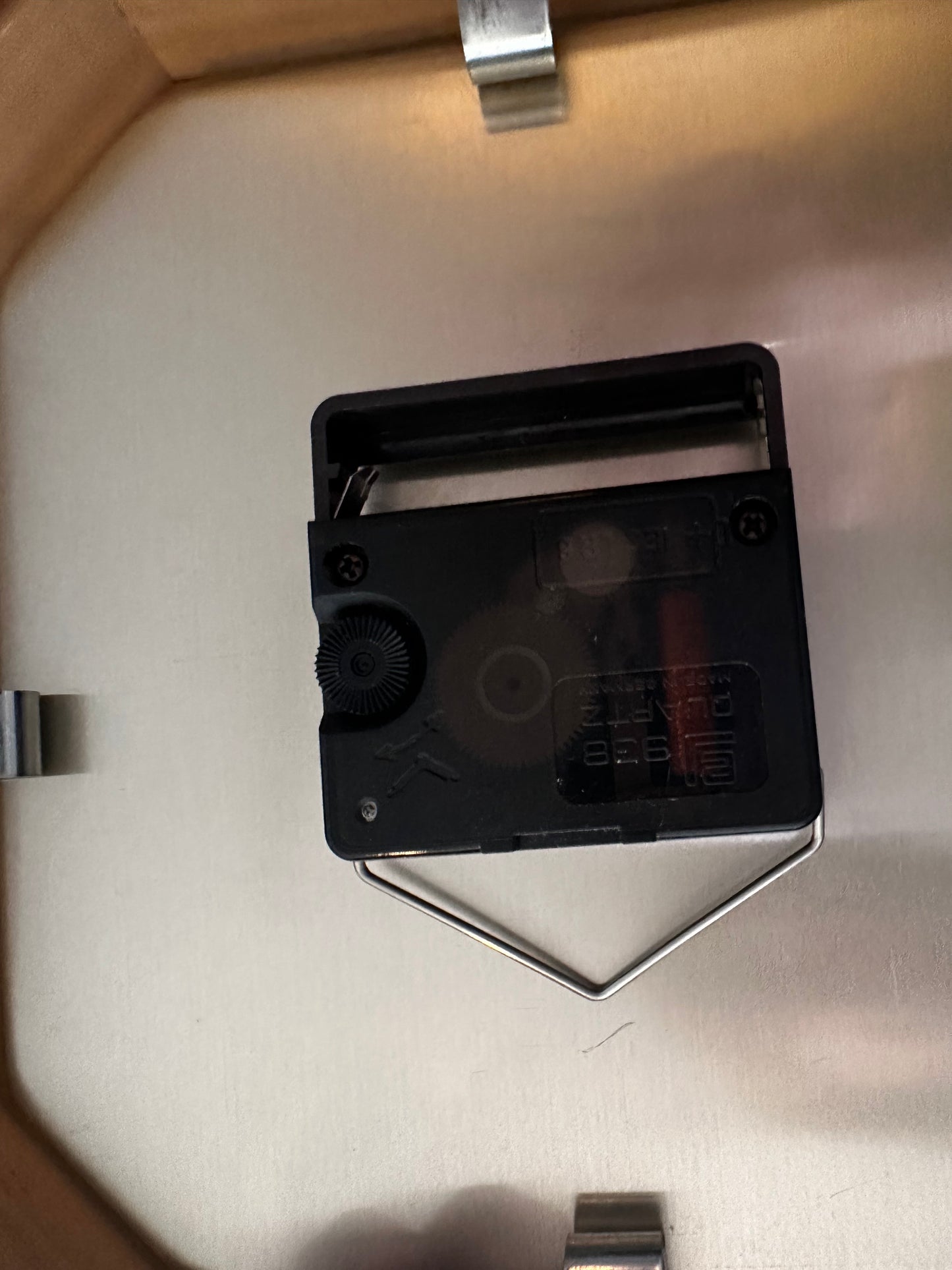 Jaren 80 Vintage wandklok