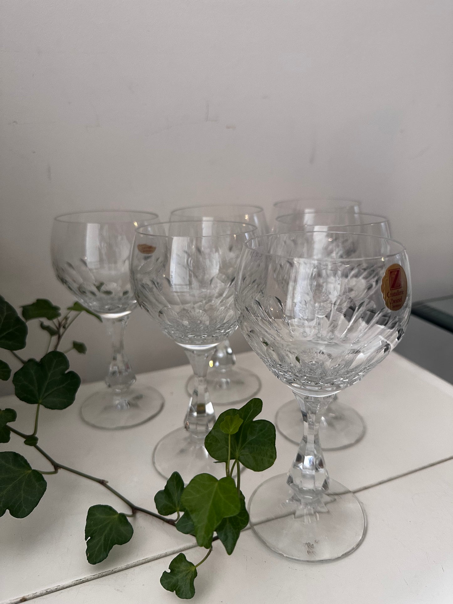 Zwiesel wijnglazen vintage kristal