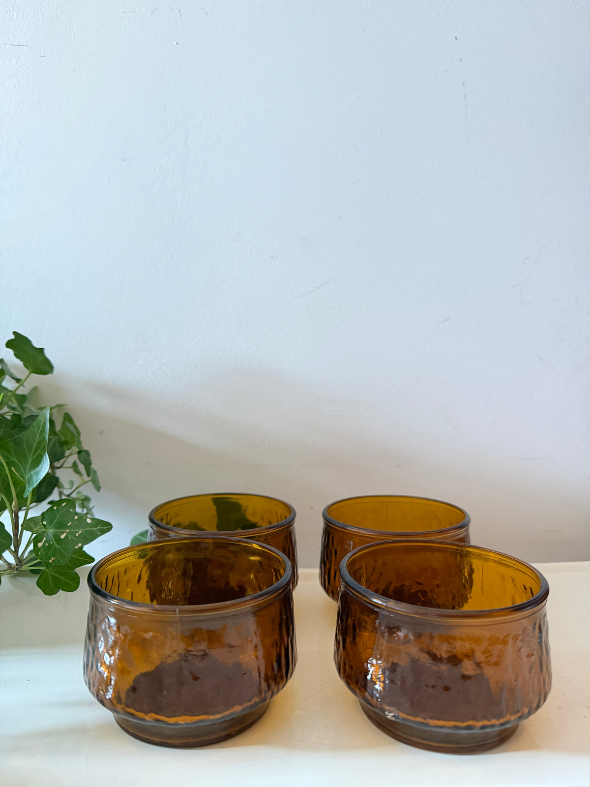 Set van 4 schaaltjes siërra arcoroc mid century