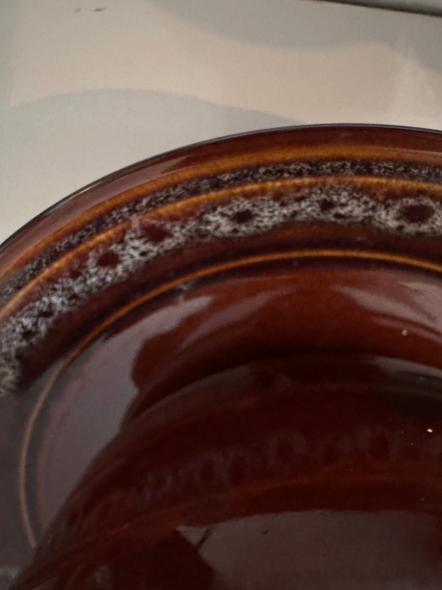 Set van 6 soepenkommen met borden jaren 70