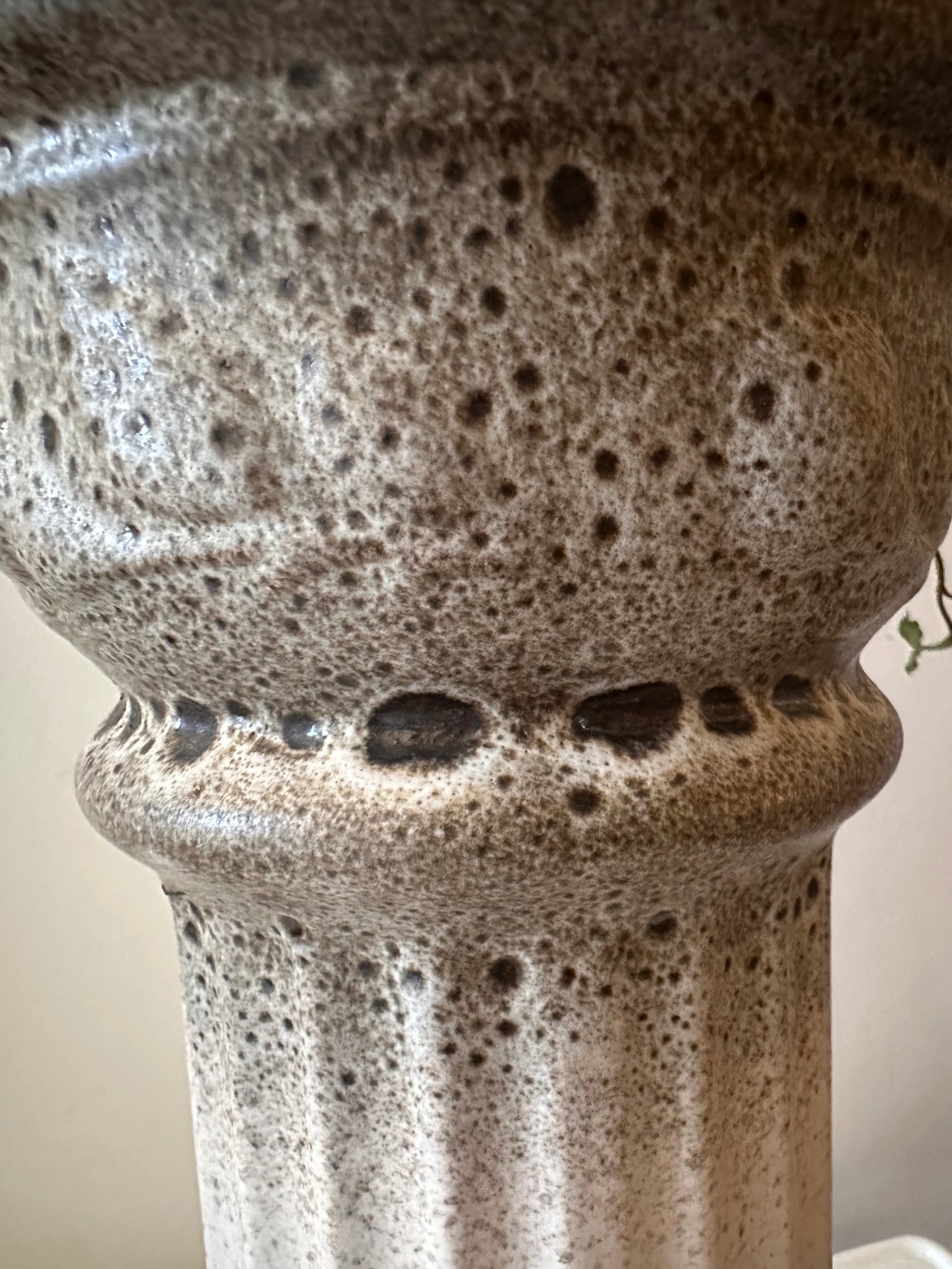 West Germany Fat Lava plantenzuil