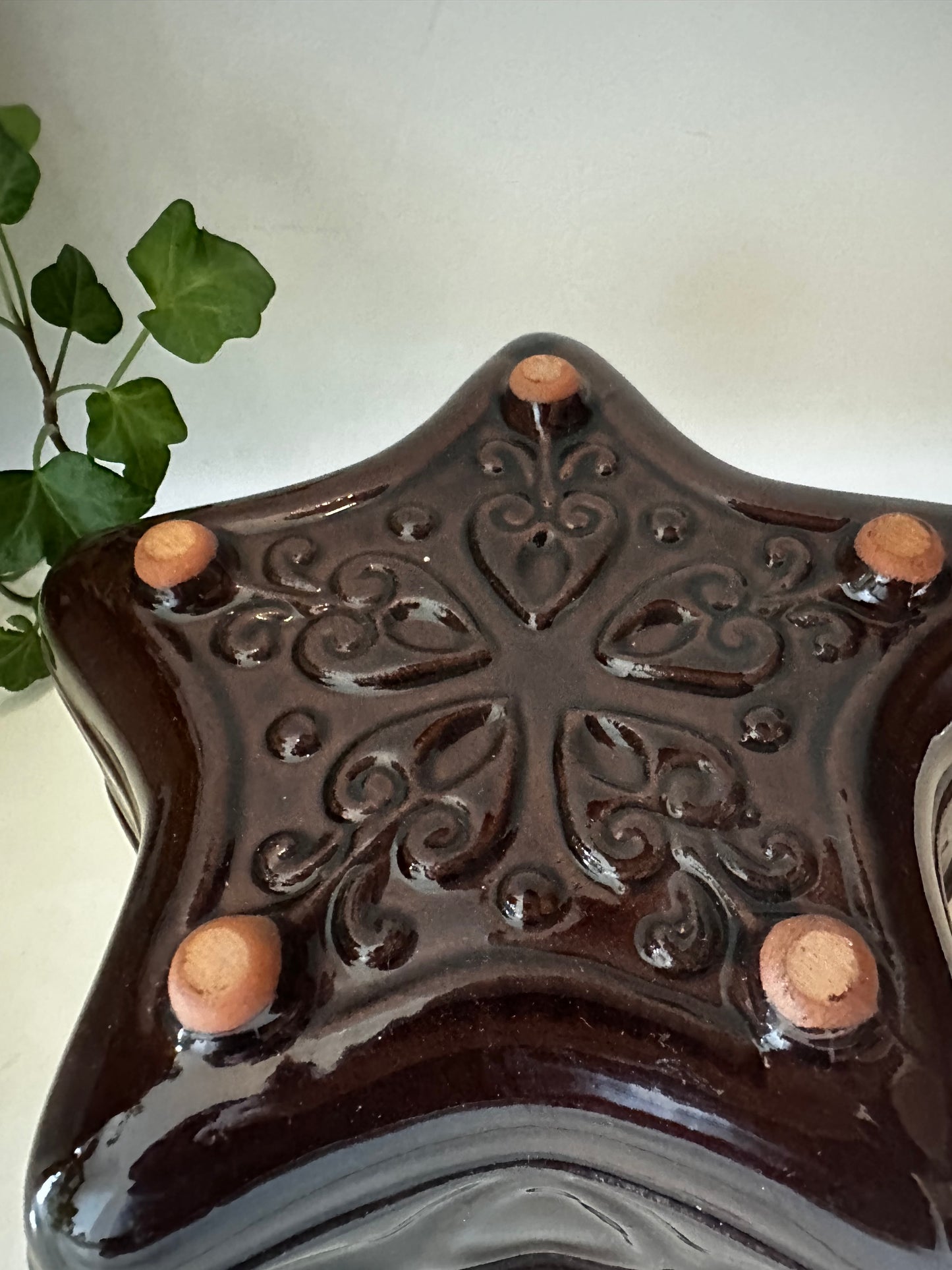 Bakvorm keramiek vintage stervormige