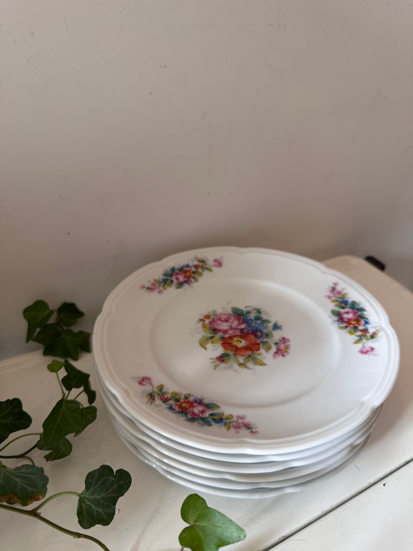 Gebaksbordjes porselein Heinrich Germany