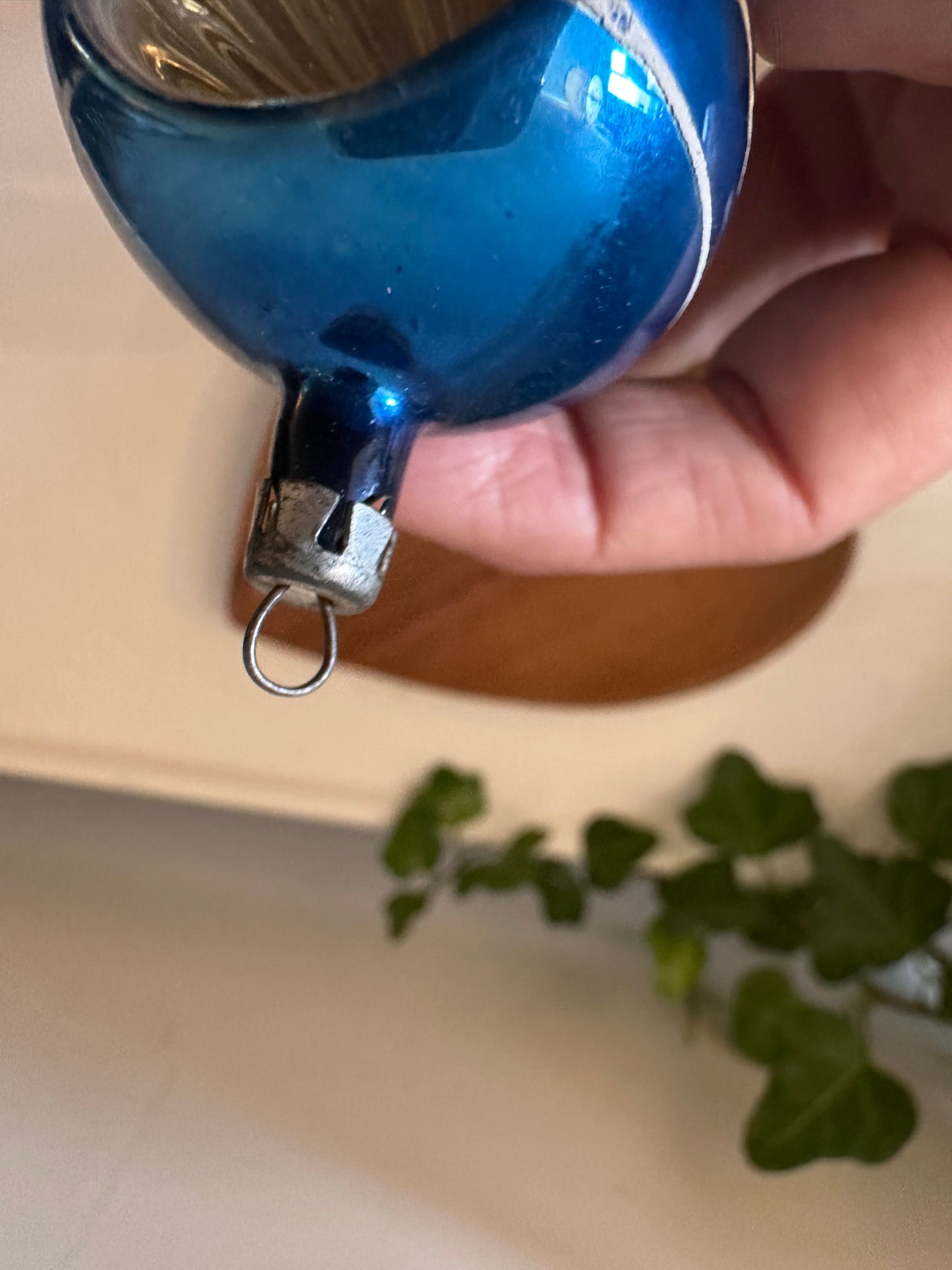 Vintage kerstbal jaren 50/60