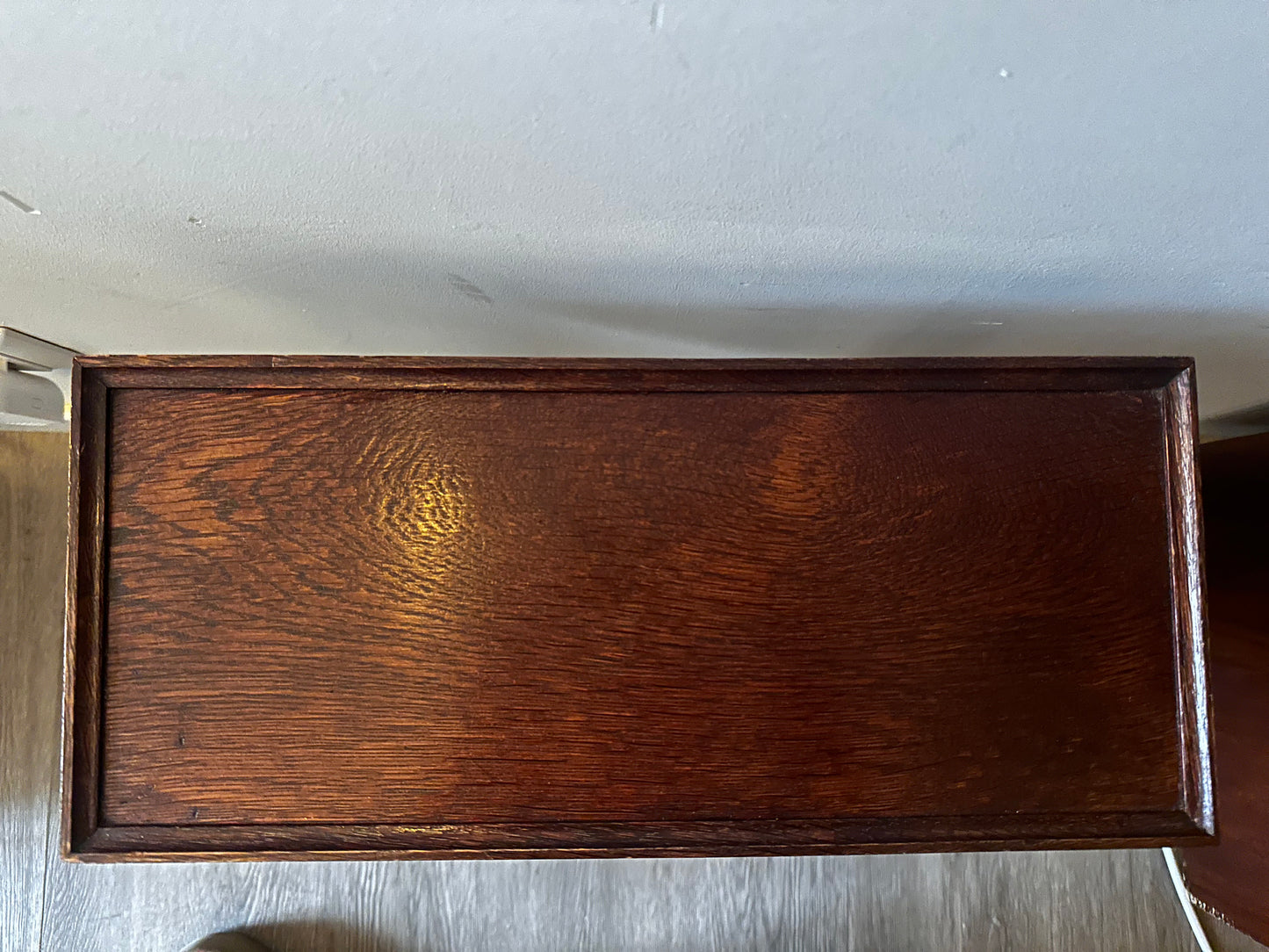 Vintage houten bijzettafeltje