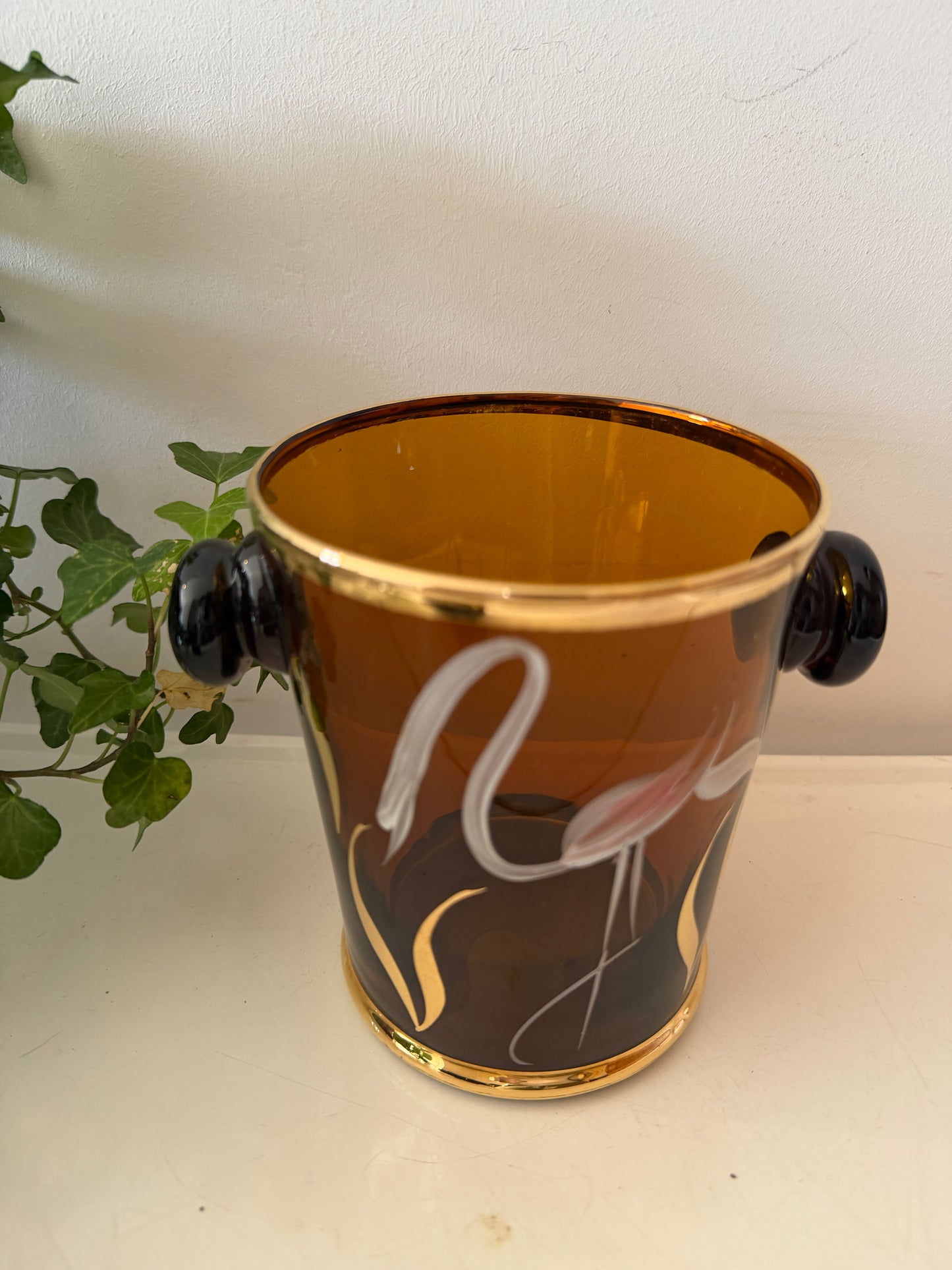 Art Deco glazen IJsemmer