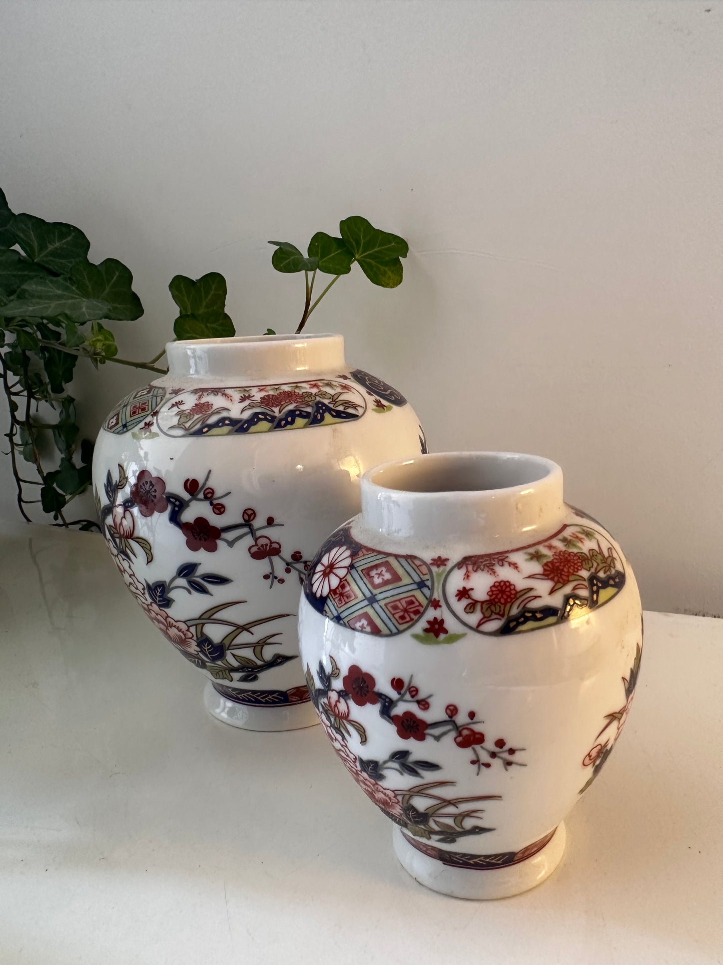 Vintage Imari Stijl Vaasjes