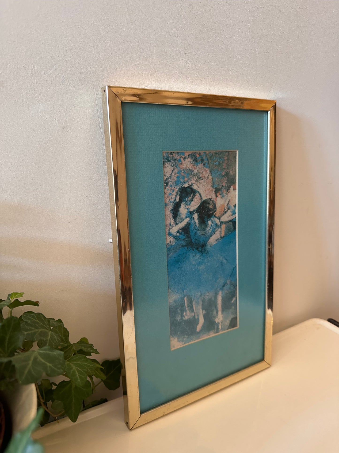 Prent met ballerina’s in lijst