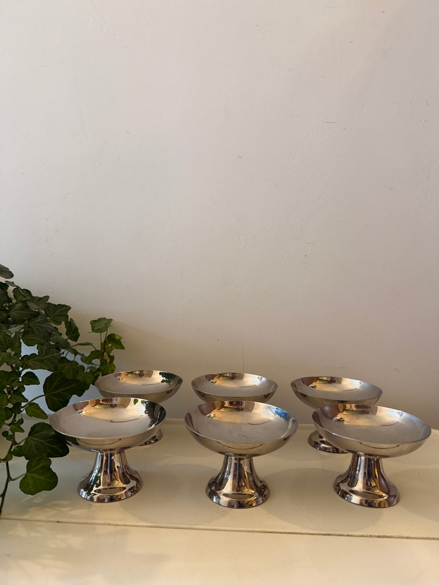 Set van 6 Chrome coupes