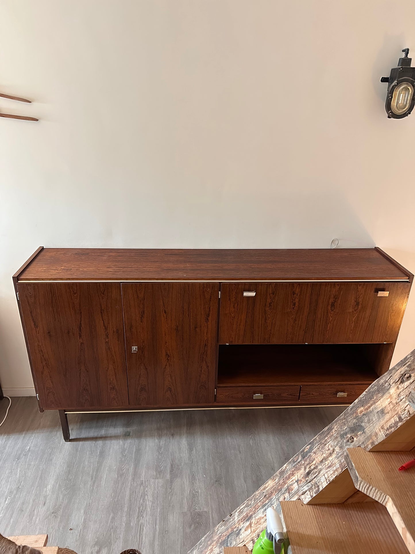 Mid Century Low Board kast