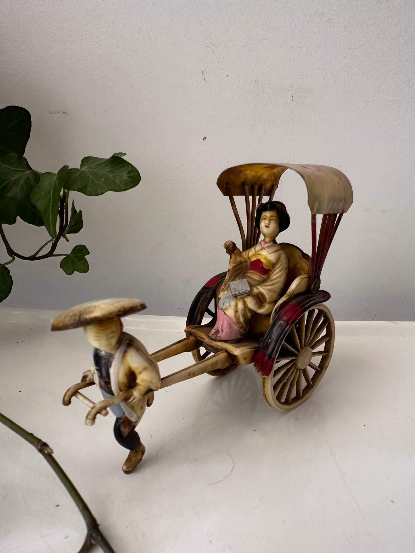 Riksa beeldje vintage