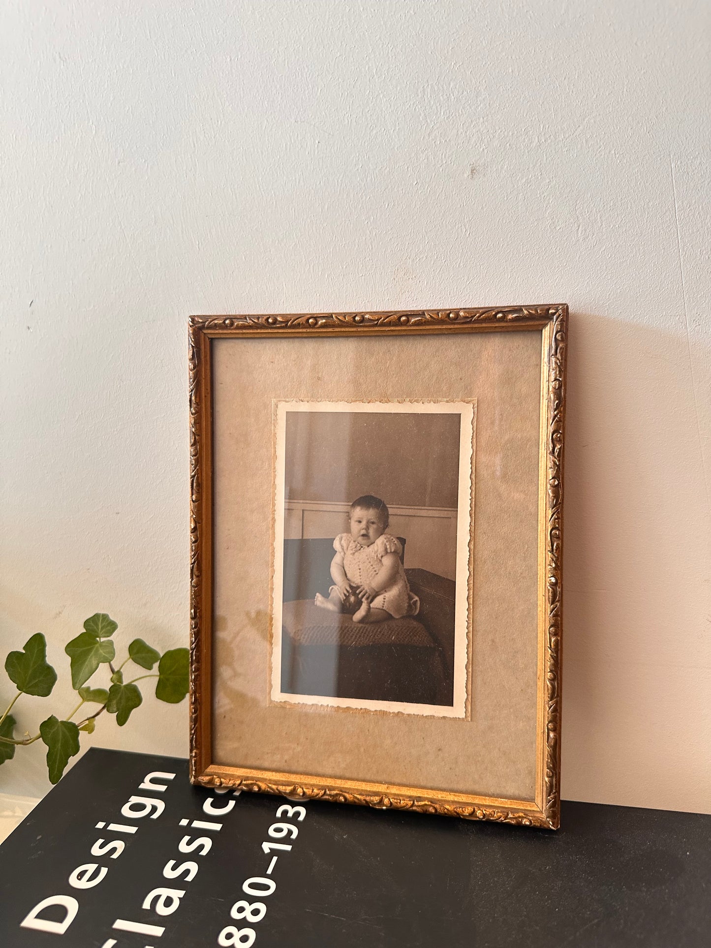 Vintage lijstje met prentje