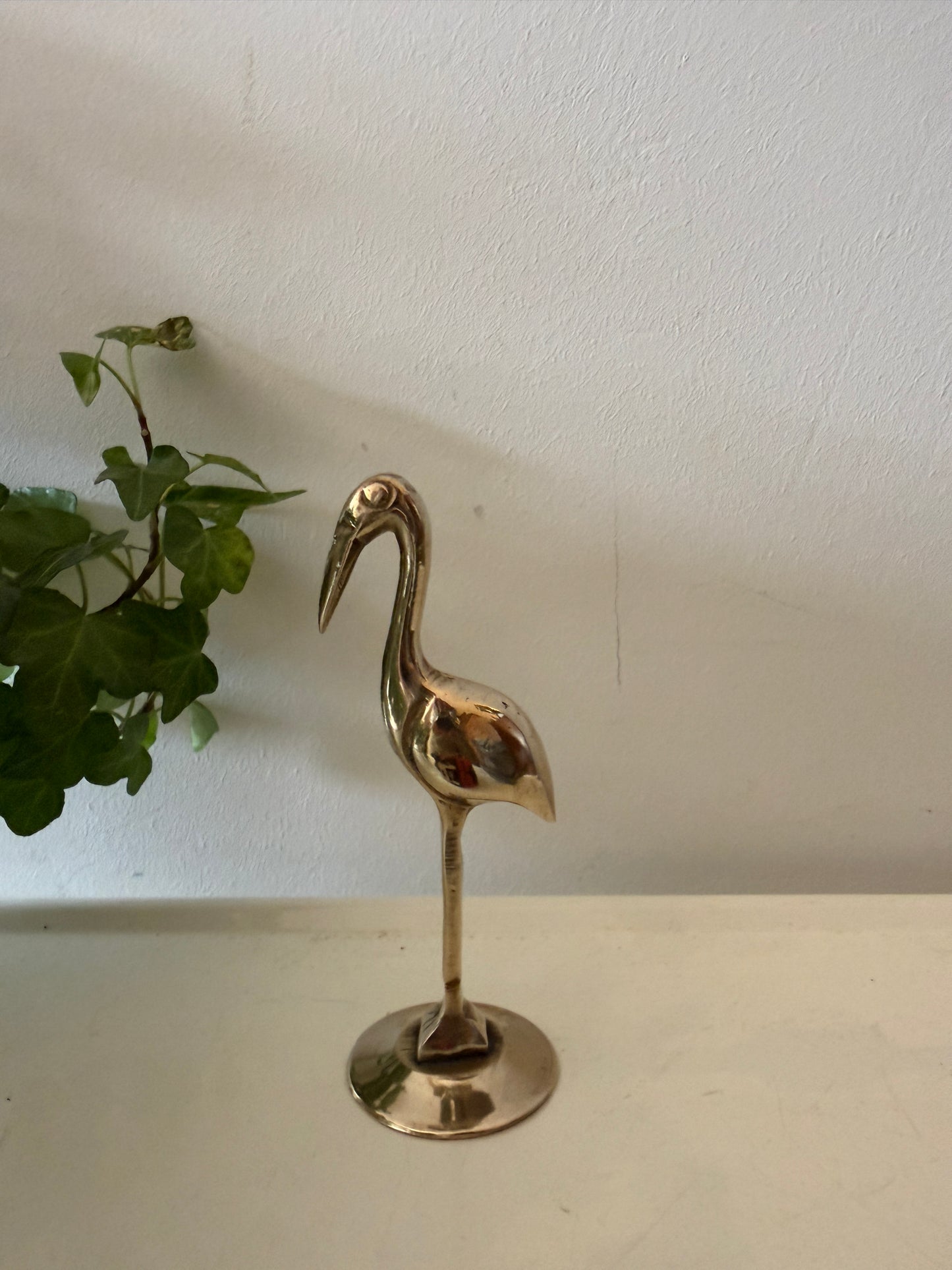 Messing flamingo