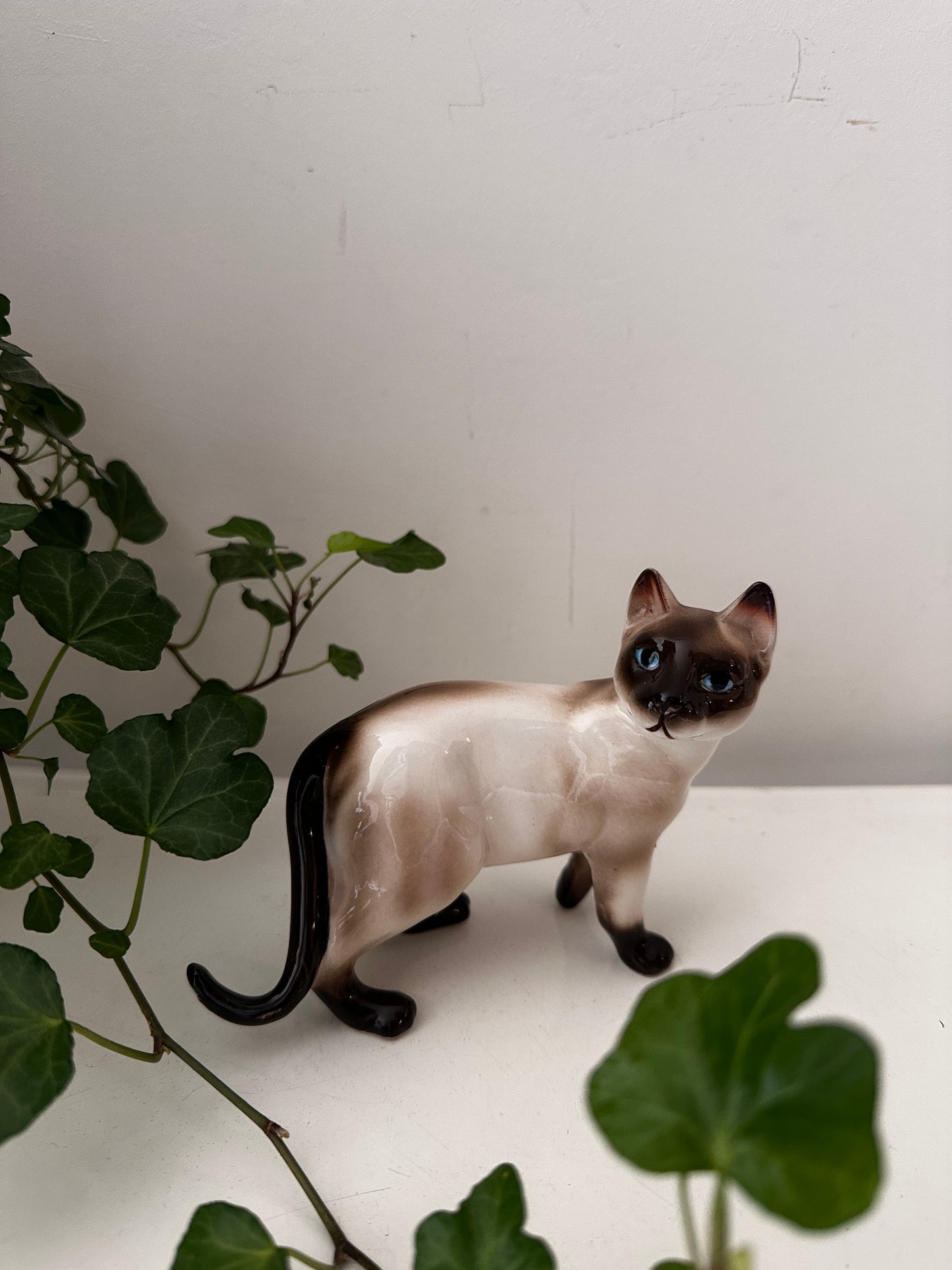 Italiaans porseleinen beeldje van een kat