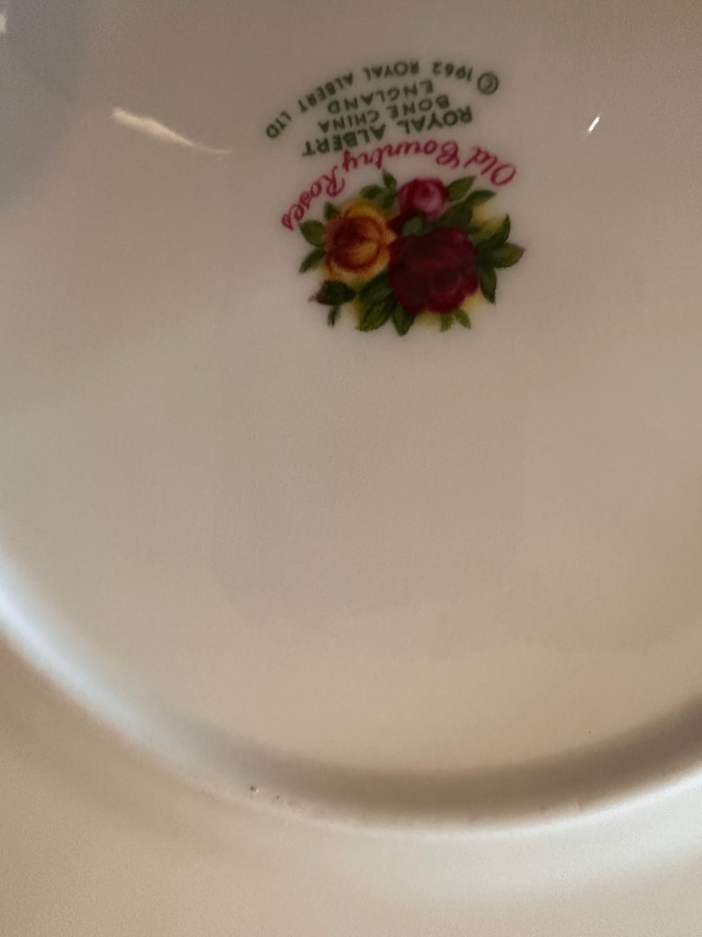 6 Royal Albert Old Country Rosés gebaksbordjes