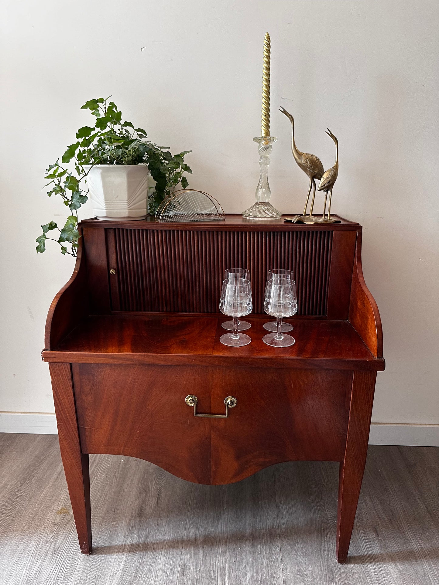 19e eeuws mahoniehouten kastje