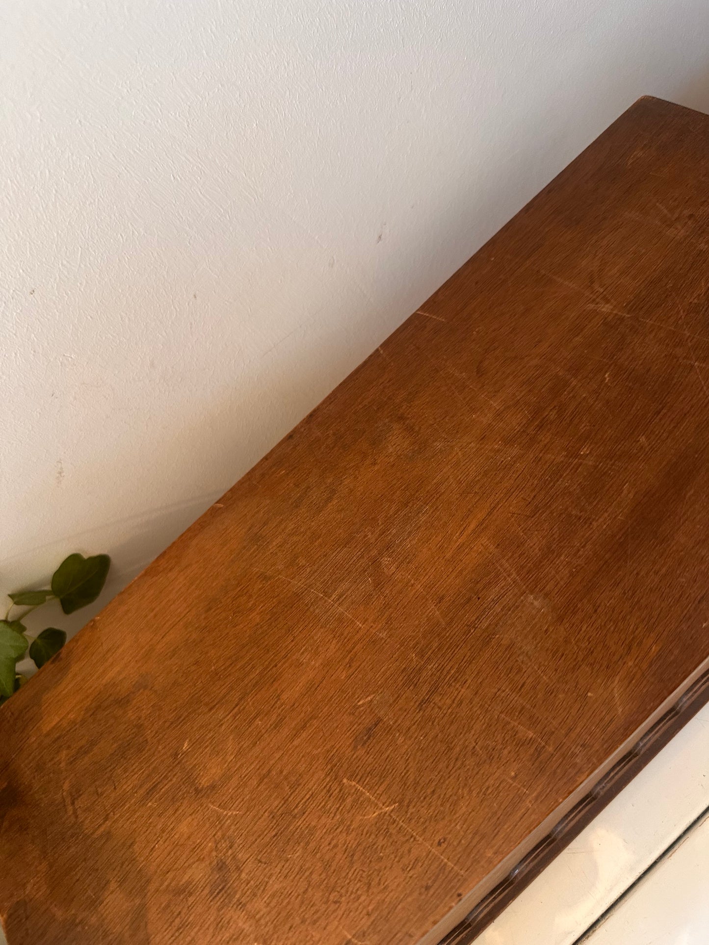 Vintage houten bewaardoos