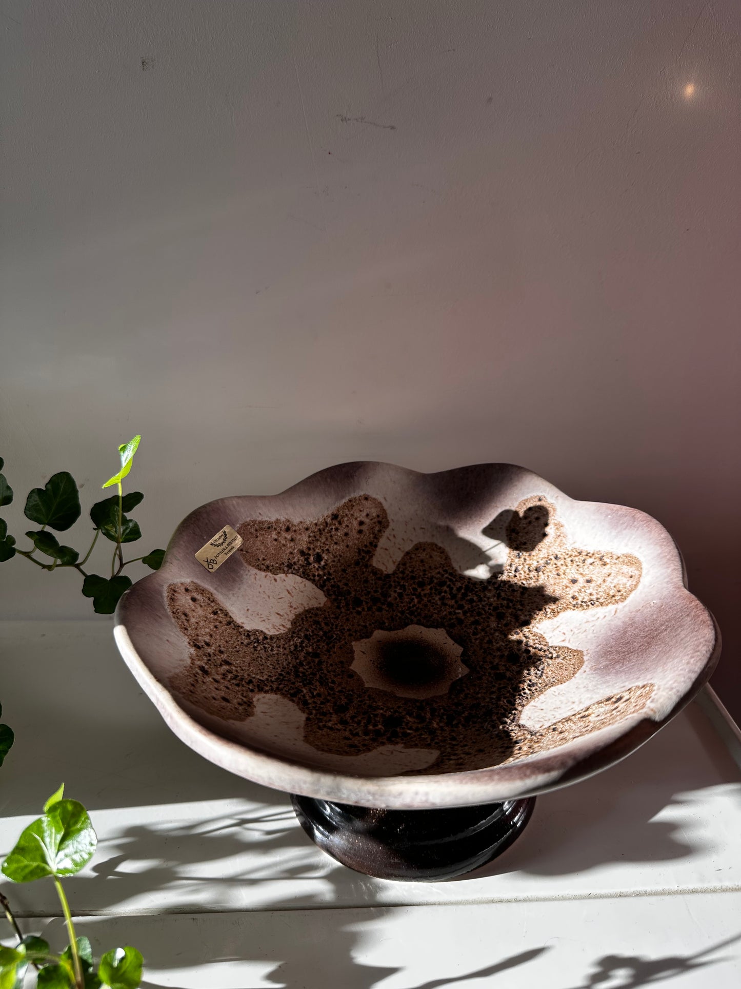 West Germany Dümler & Breiden schaal keramiek jaren 70