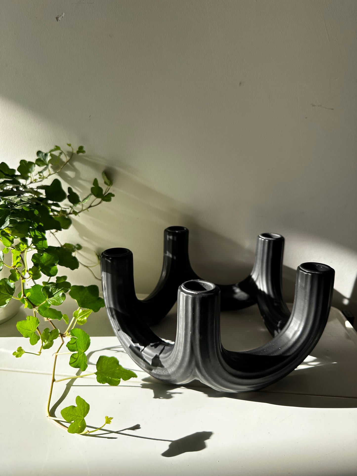 5 armige vintage kandelaar