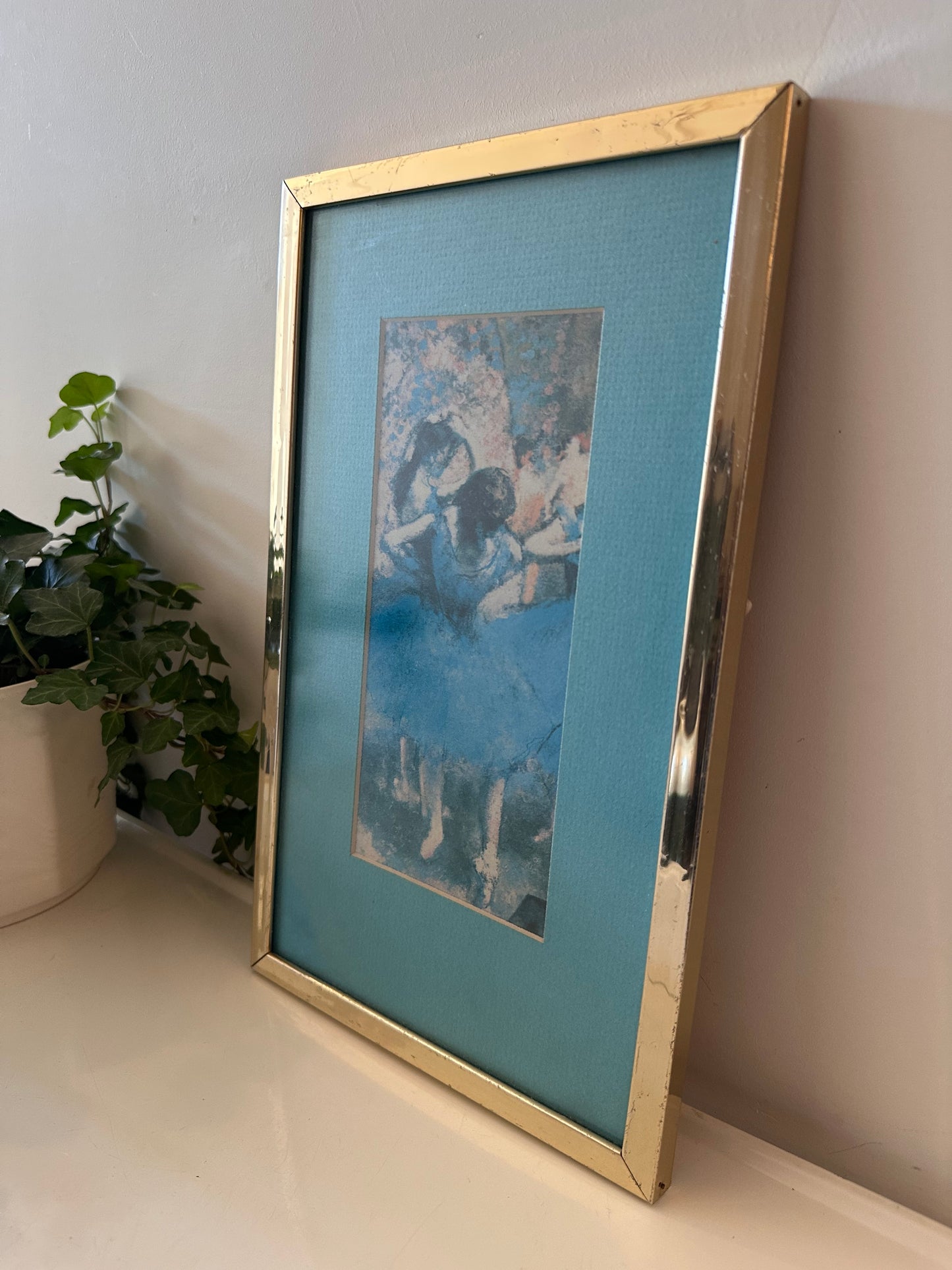 Prent met ballerina’s in lijst